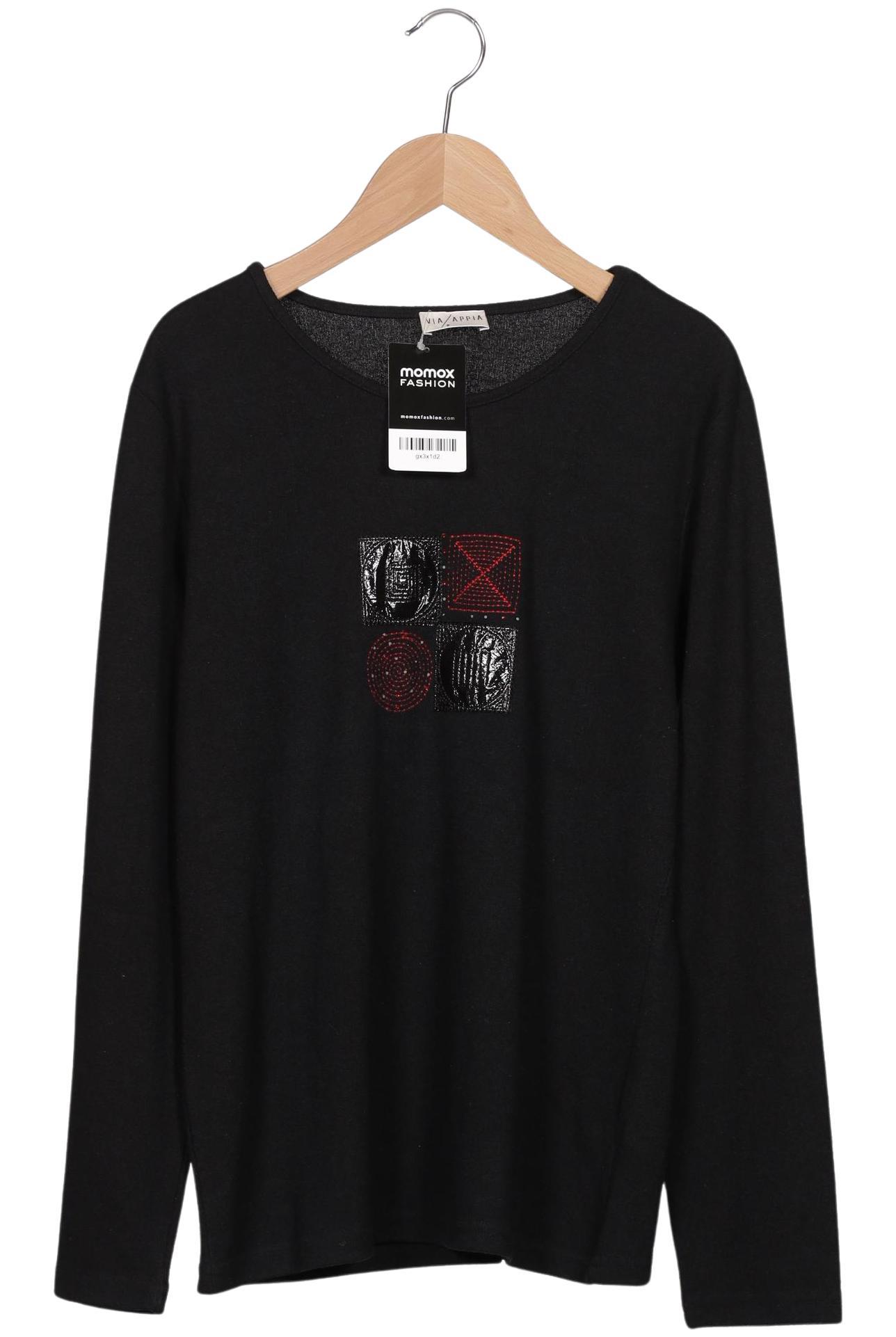 

VIA Appia DUE Damen Pullover, schwarz, Gr. 38