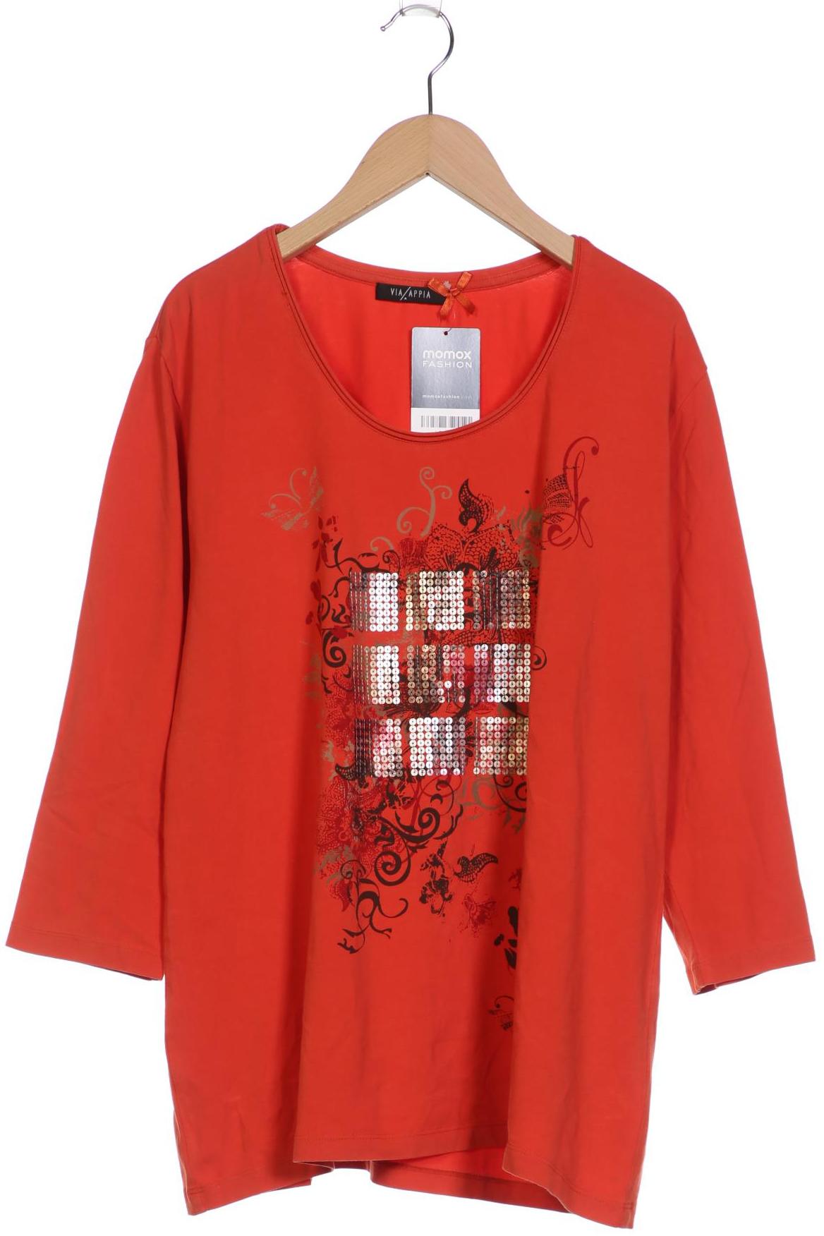 

VIA Appia DUE Damen Langarmshirt, orange, Gr. 46