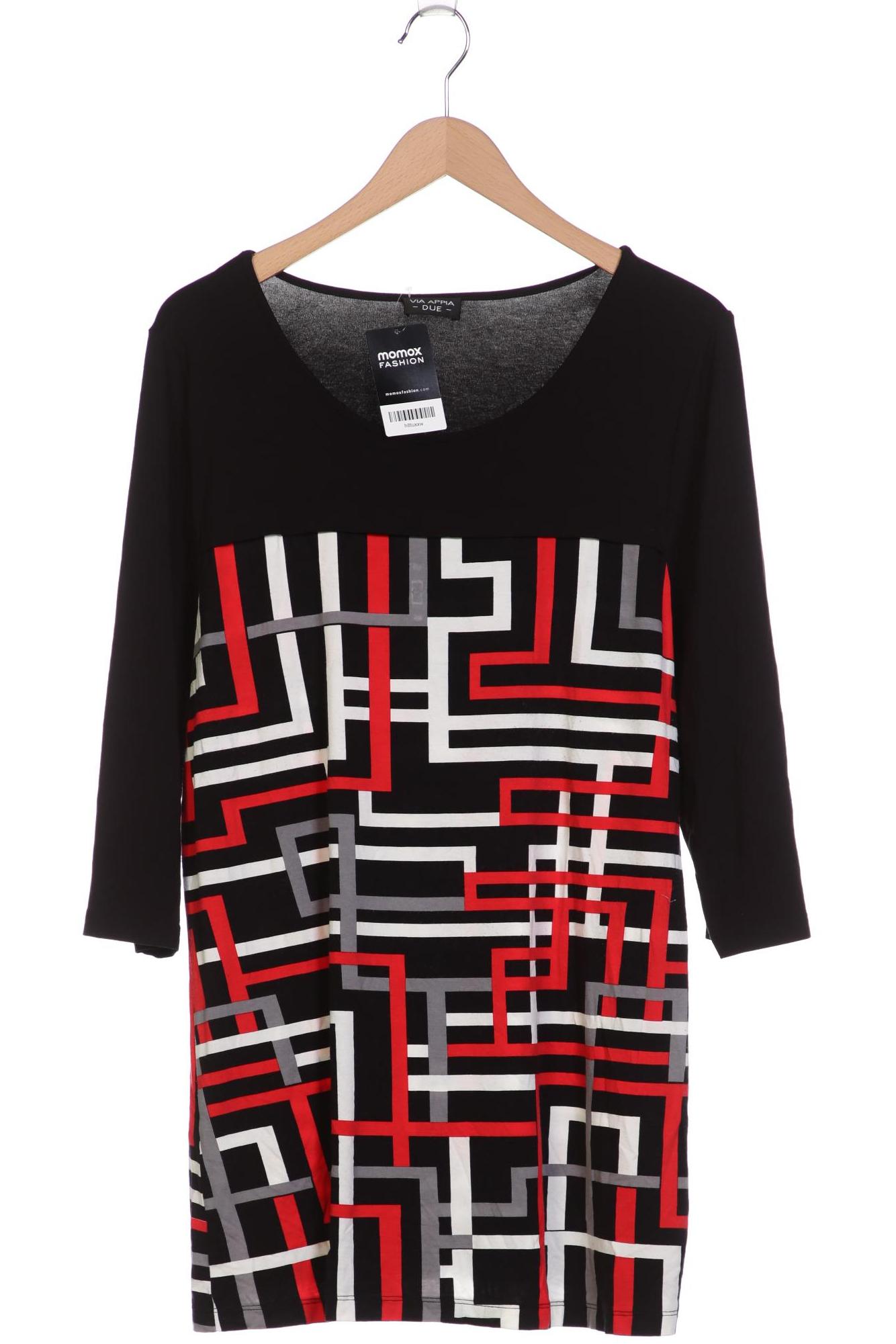 

VIA Appia DUE Damen Langarmshirt, schwarz, Gr. 46