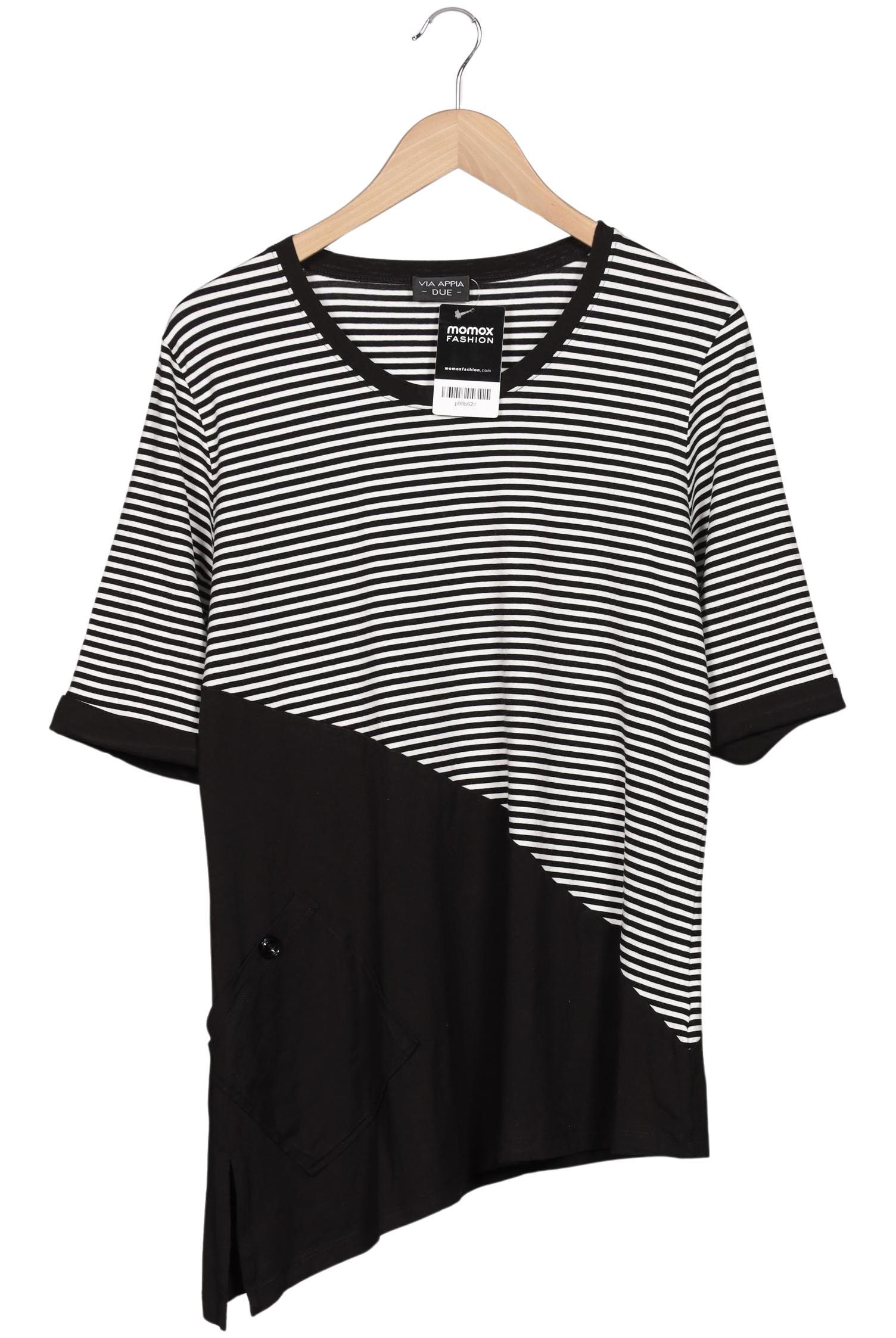 

VIA Appia DUE Damen T-Shirt, schwarz, Gr. 44
