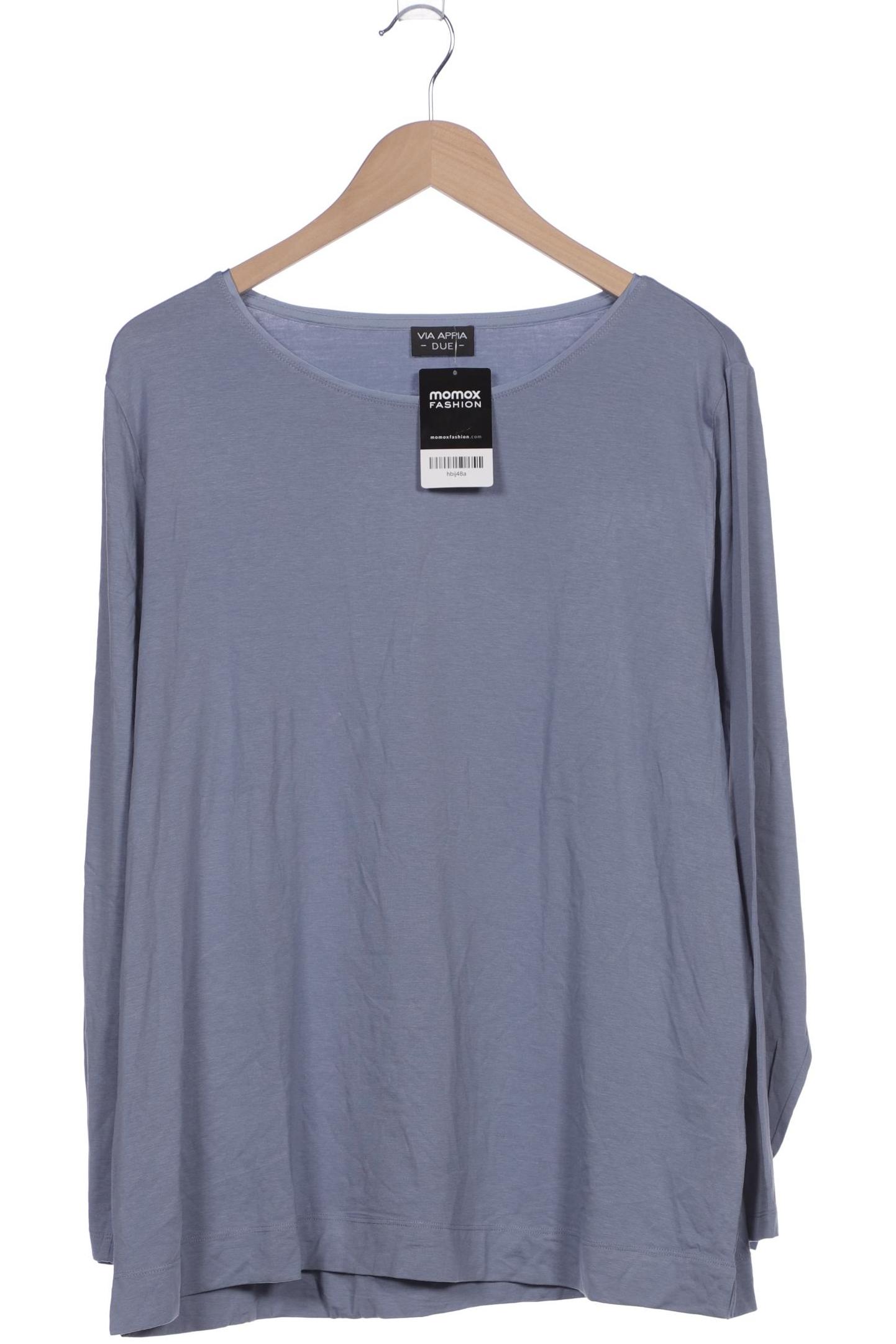 

VIA Appia DUE Damen Langarmshirt, blau, Gr. 46