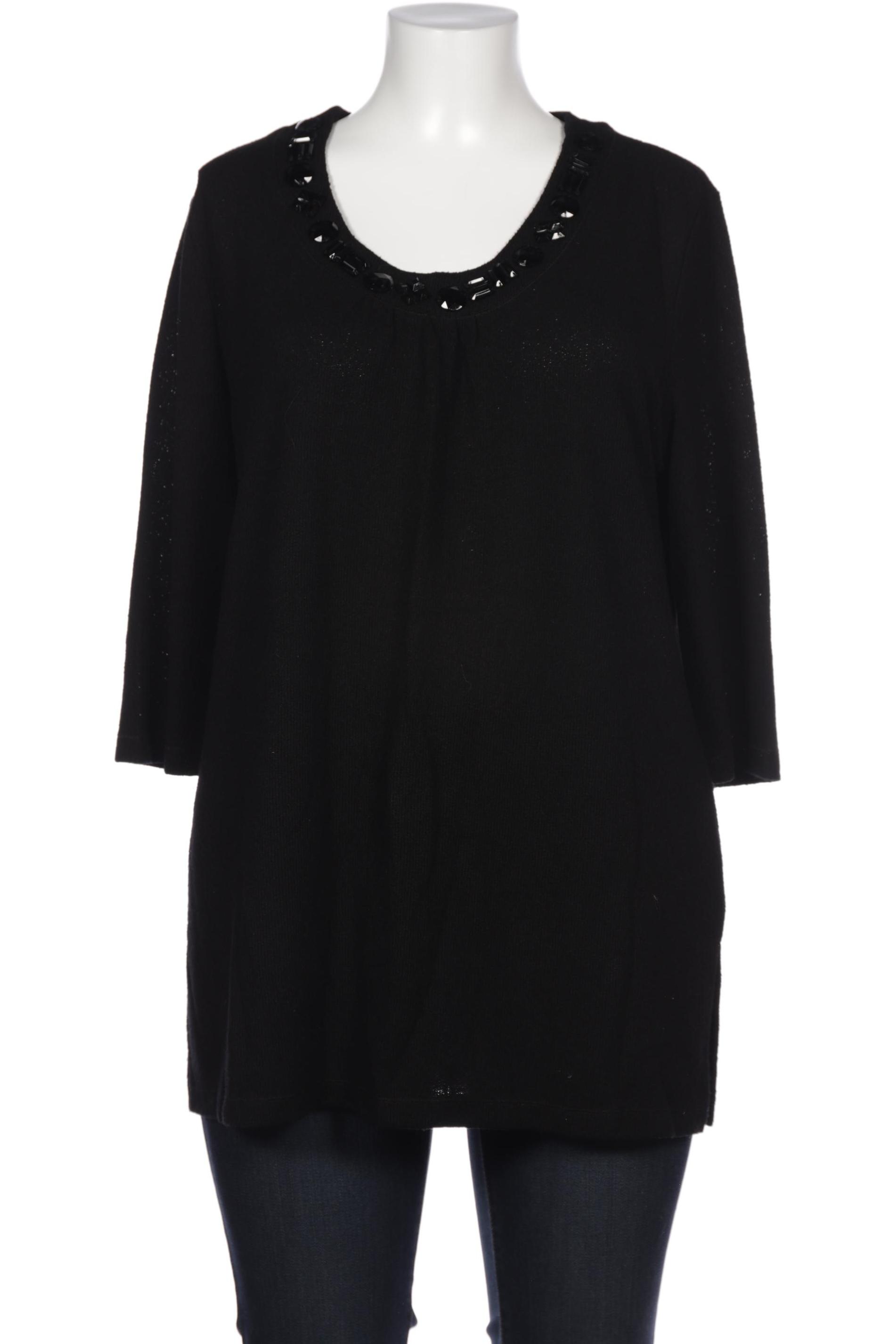 

VIA Appia DUE Damen Bluse, schwarz, Gr. 48
