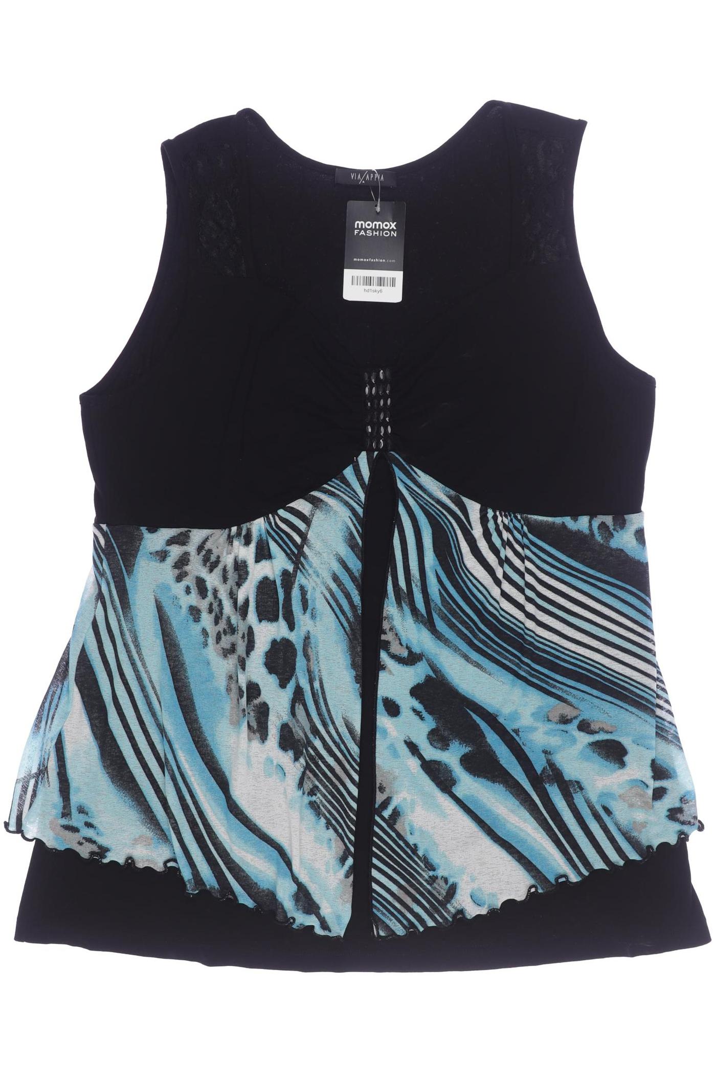 

VIA Appia DUE Damen Top, schwarz, Gr. 44