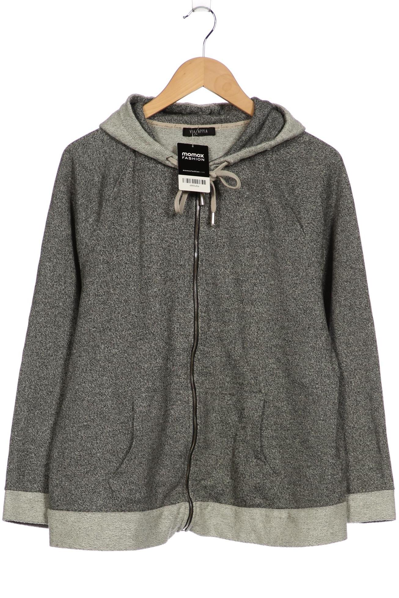 

VIA Appia DUE Damen Kapuzenpullover, grau, Gr. 46