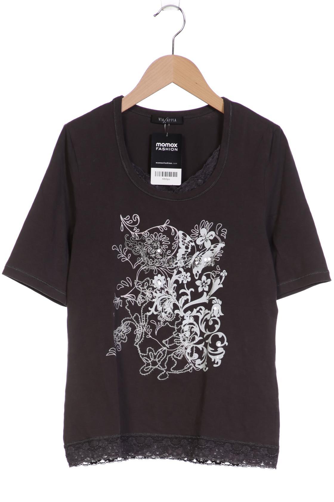 Thumbnail - VIA Appia DUE Damen T-Shirt, grau, Gr. 36