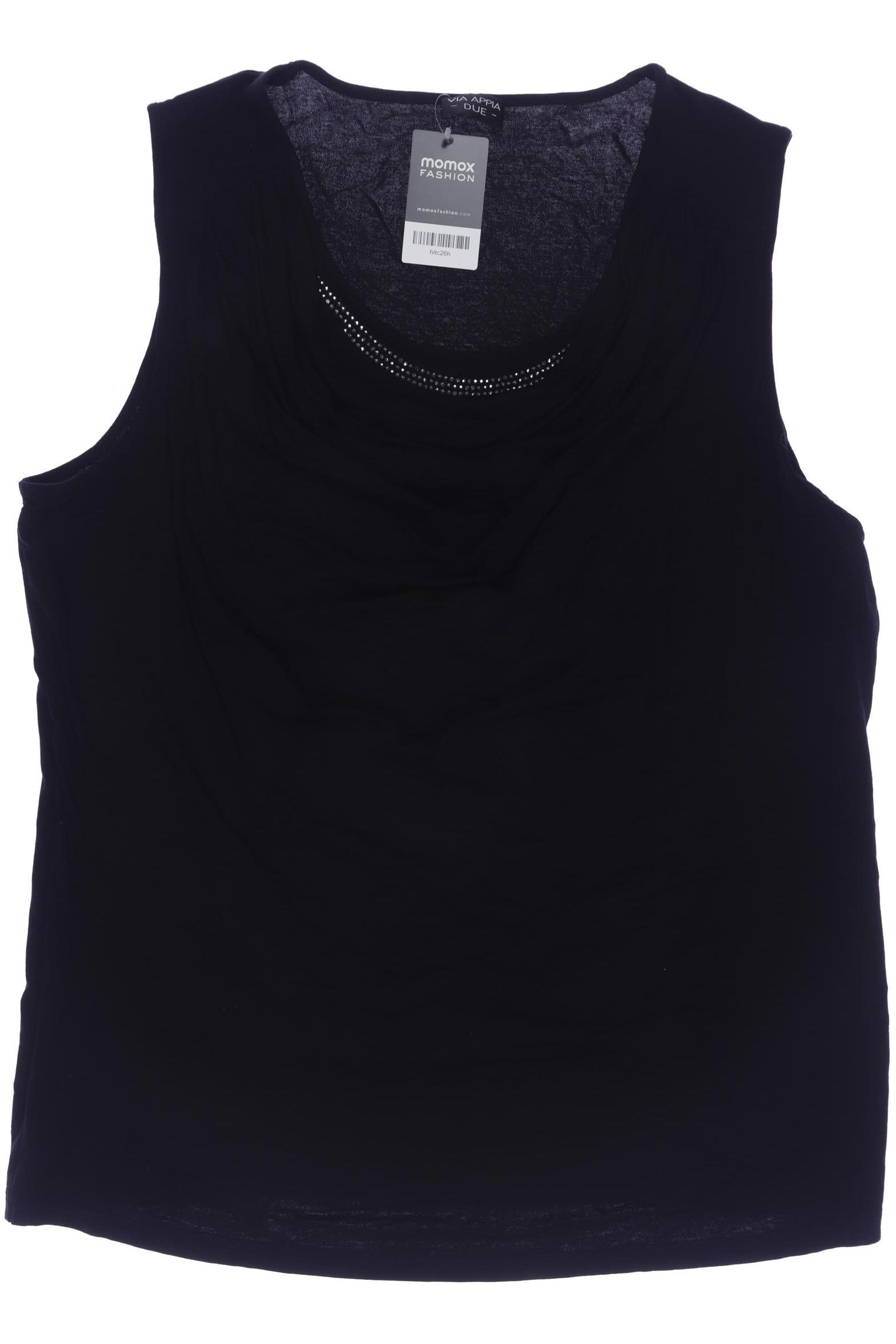 

VIA Appia DUE Damen Top, schwarz, Gr. 50