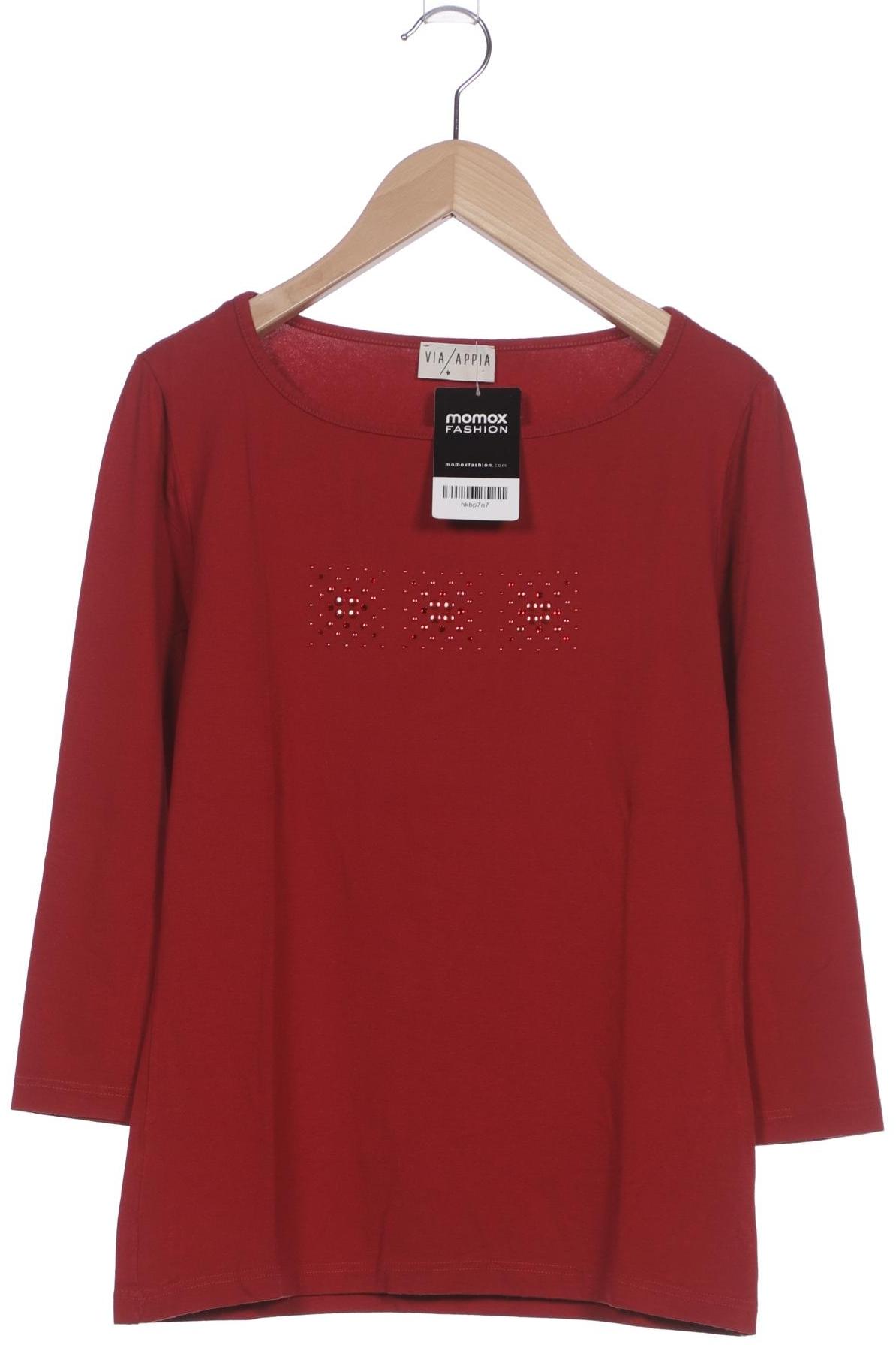 

VIA Appia DUE Damen Langarmshirt, rot, Gr. 36