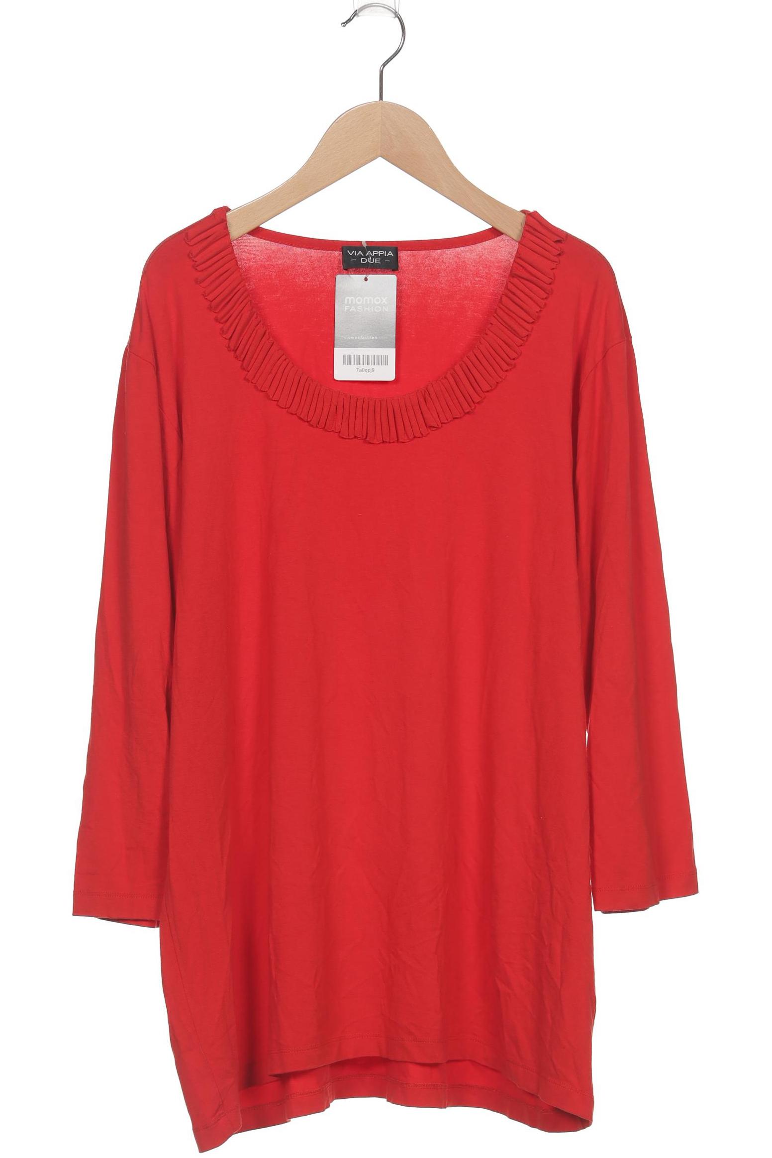 

VIA Appia DUE Damen Langarmshirt, rot, Gr. 48