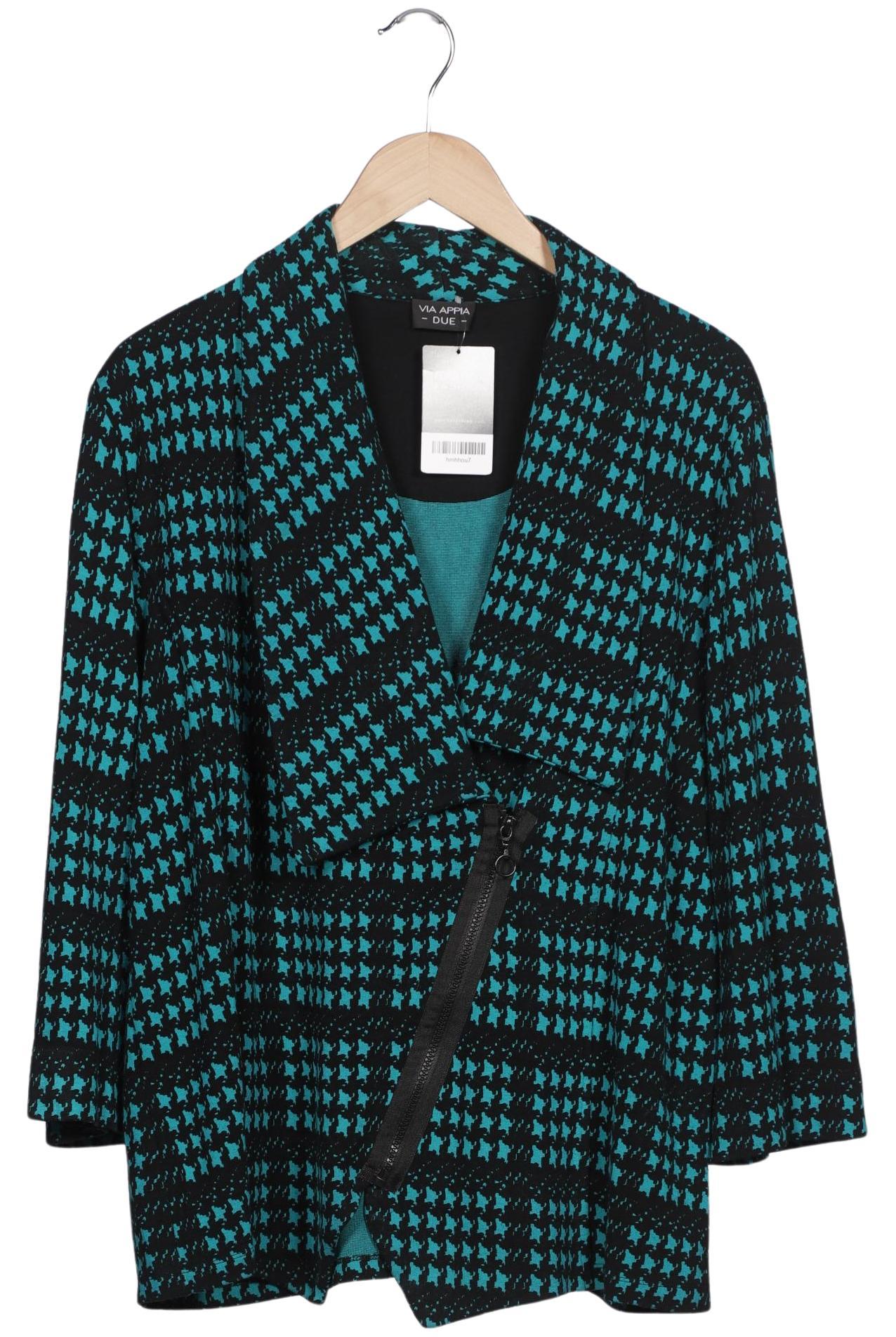 

VIA Appia DUE Damen Strickjacke, blau, Gr. 48