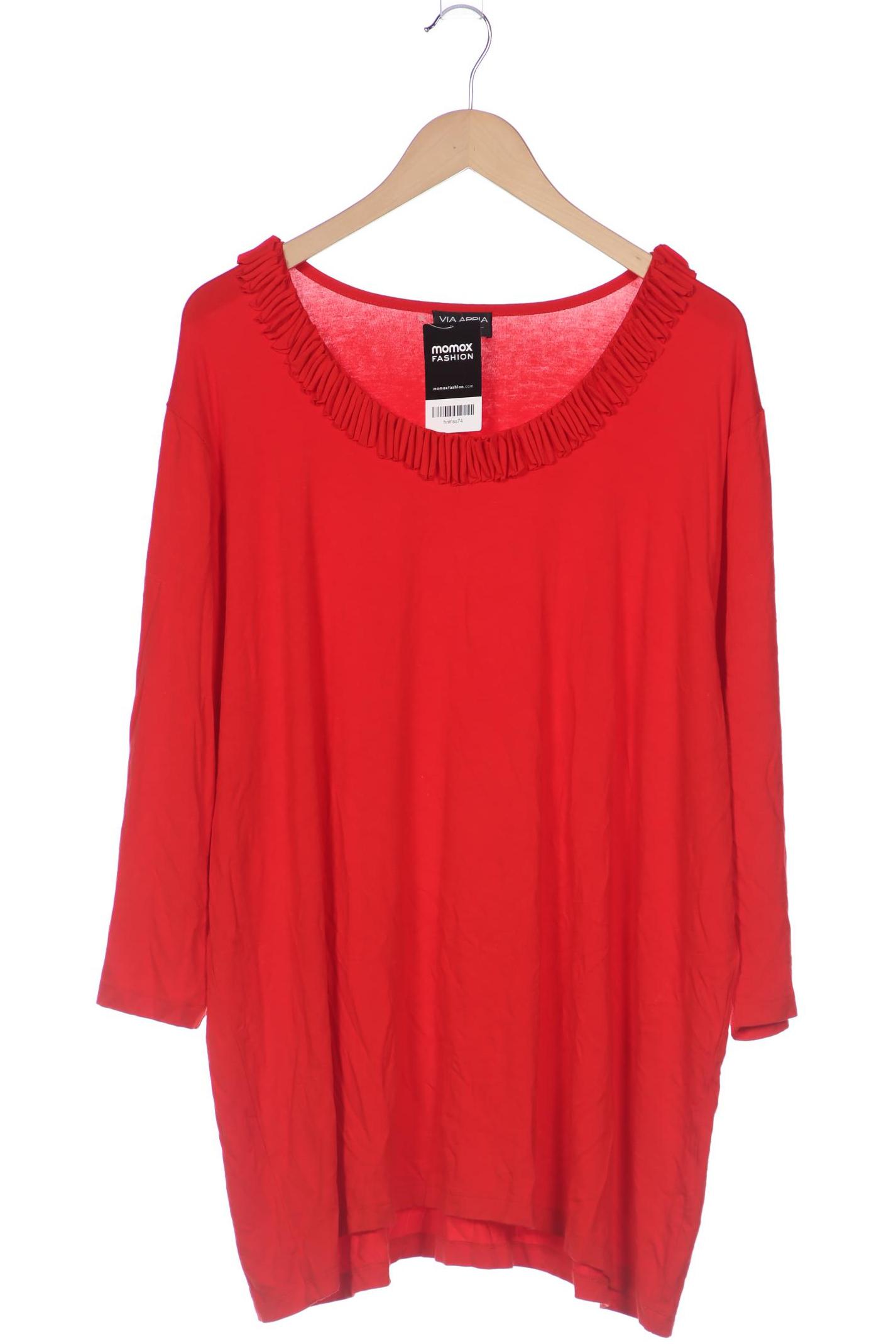 

VIA Appia DUE Damen Langarmshirt, rot, Gr. 52