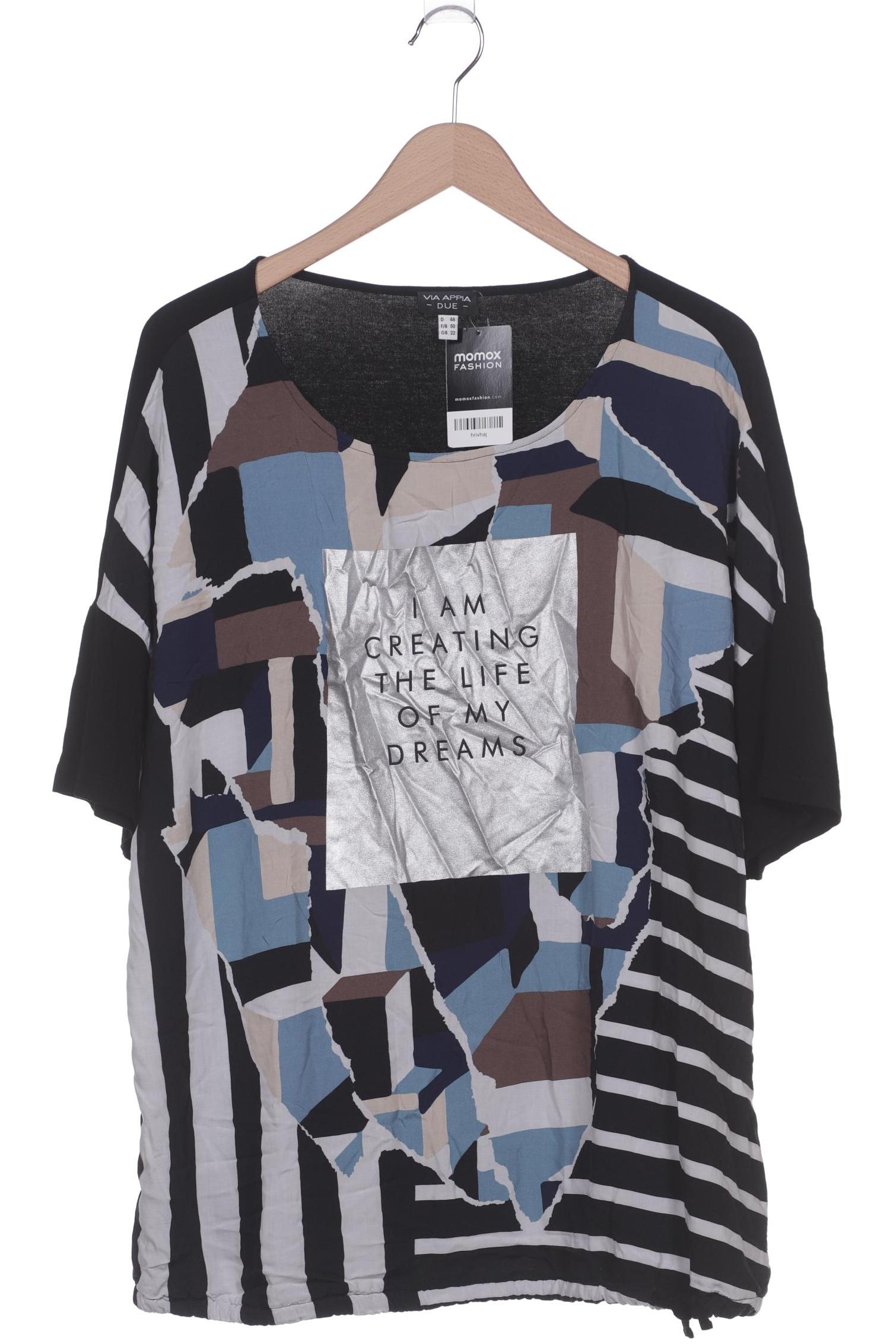 

VIA Appia DUE Damen T-Shirt, mehrfarbig, Gr. 48