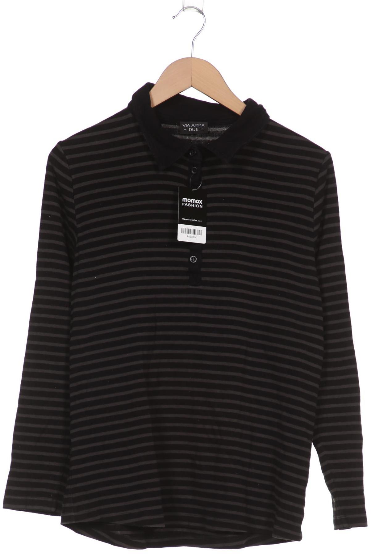 

VIA Appia DUE Damen Poloshirt, schwarz, Gr. 44