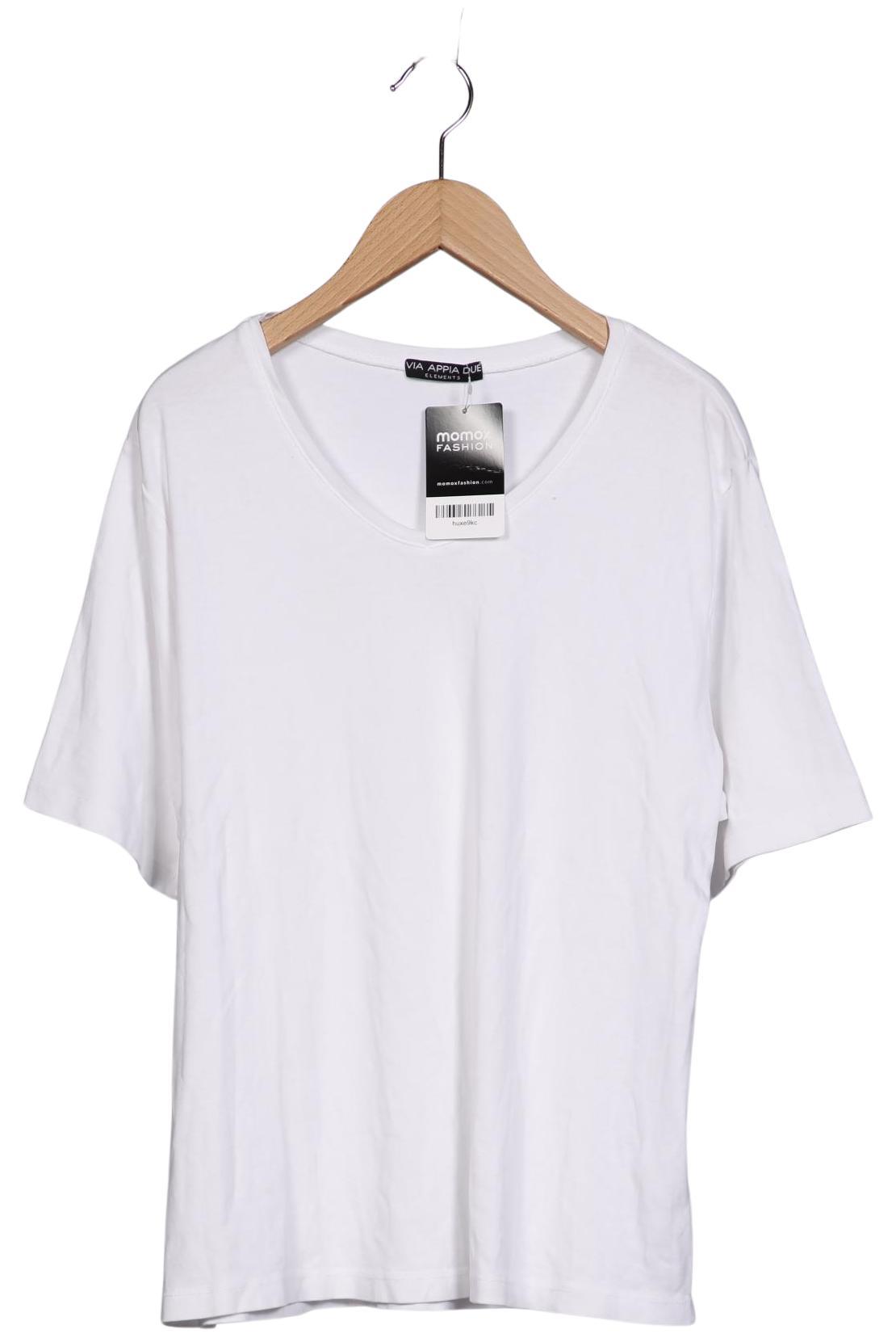 

VIA Appia DUE Damen T-Shirt, weiß, Gr. 62