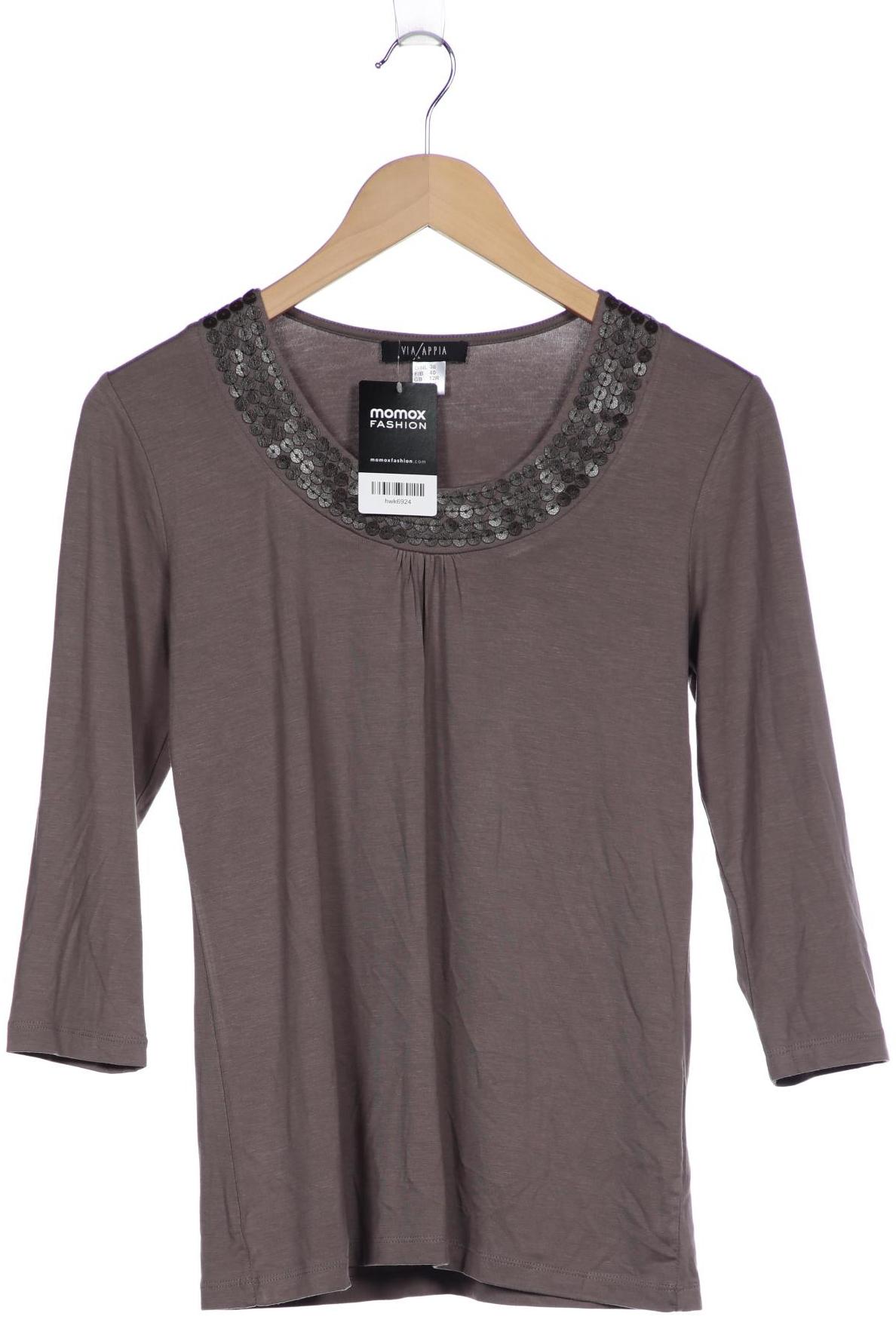 

VIA APPIA DUE Damen Langarmshirt, braun