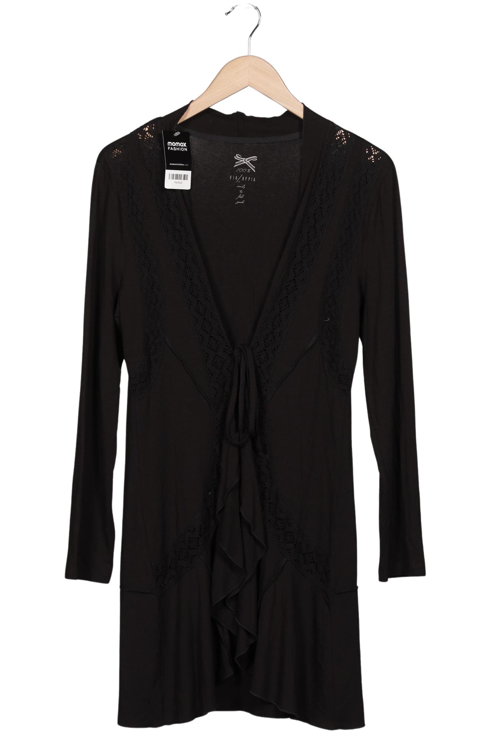 

VIA Appia DUE Damen Strickjacke, schwarz, Gr. 38