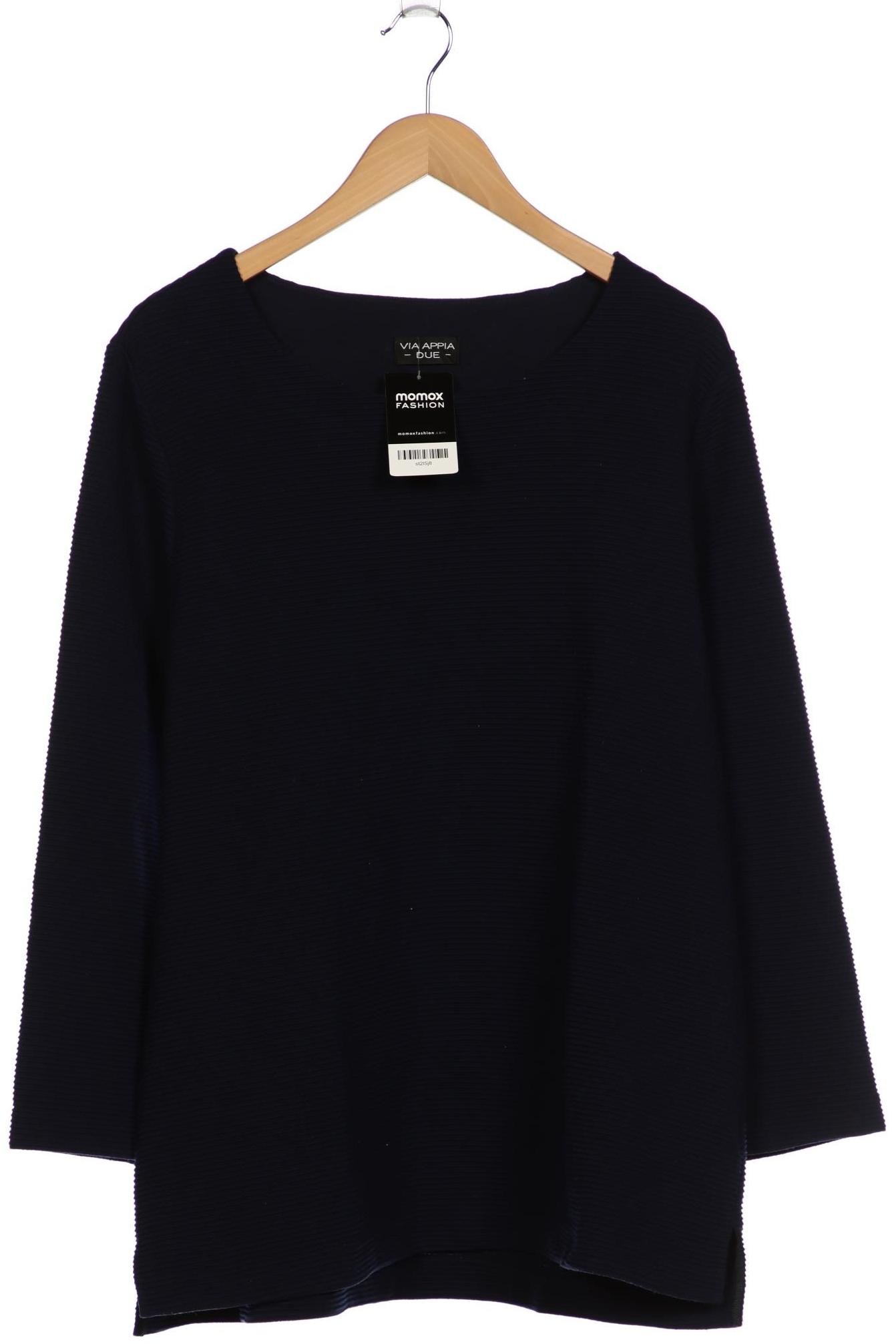 

VIA Appia DUE Damen Langarmshirt, marineblau, Gr. 48