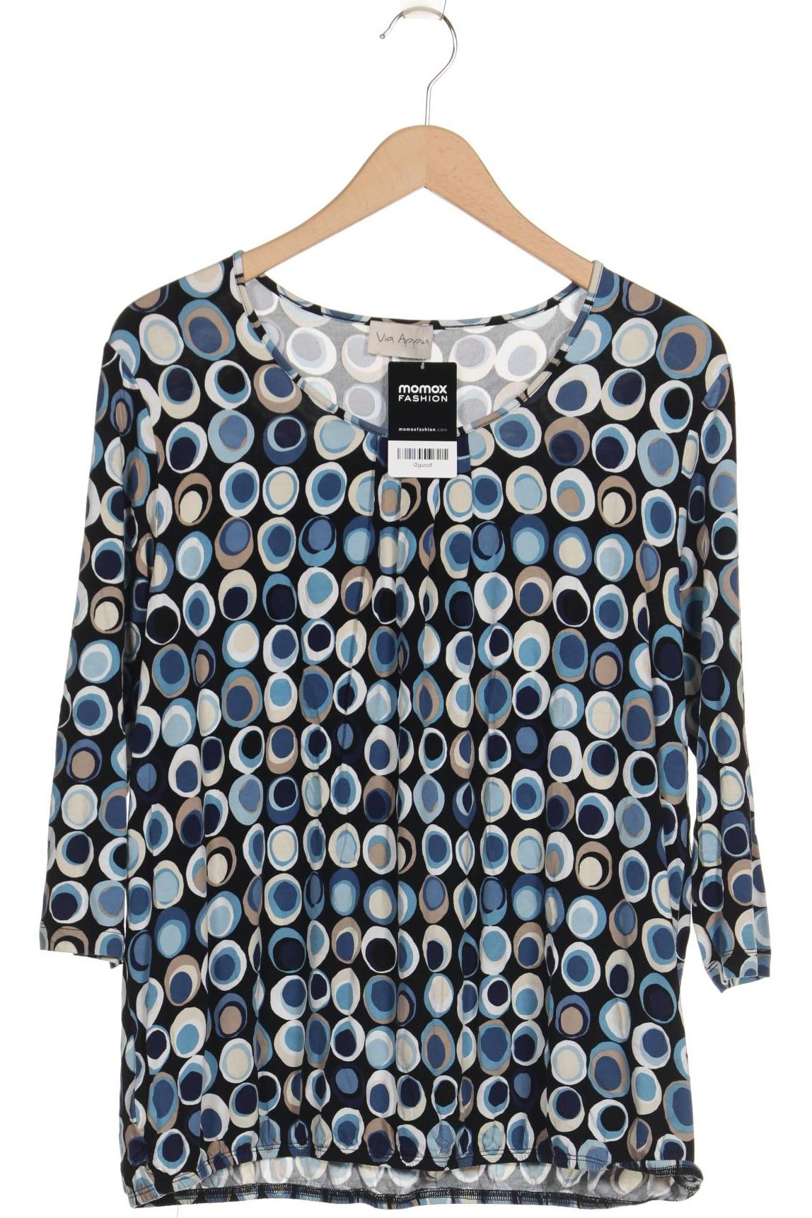 

VIA Appia DUE Damen Langarmshirt, blau, Gr. 44