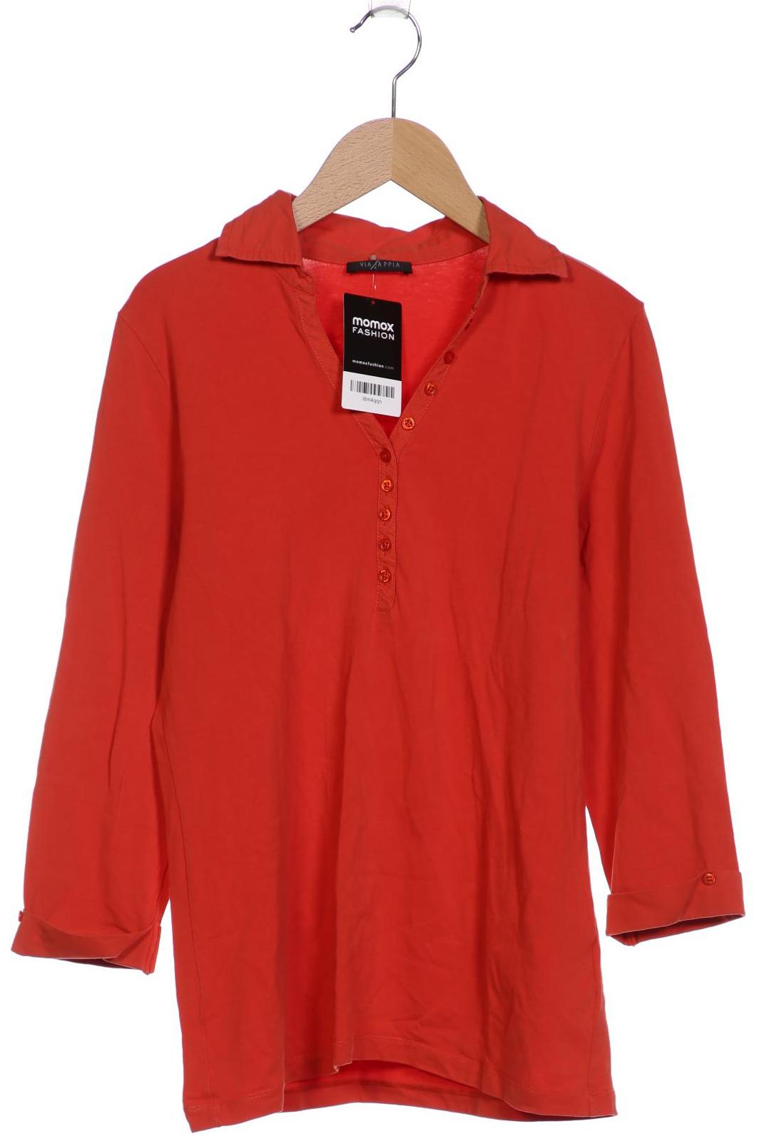 

VIA Appia DUE Damen Langarmshirt, rot, Gr. 40