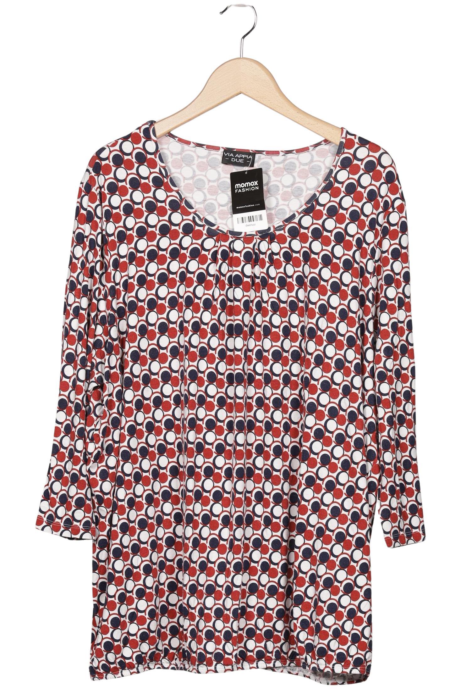 

VIA Appia DUE Damen Langarmshirt, mehrfarbig, Gr. 50