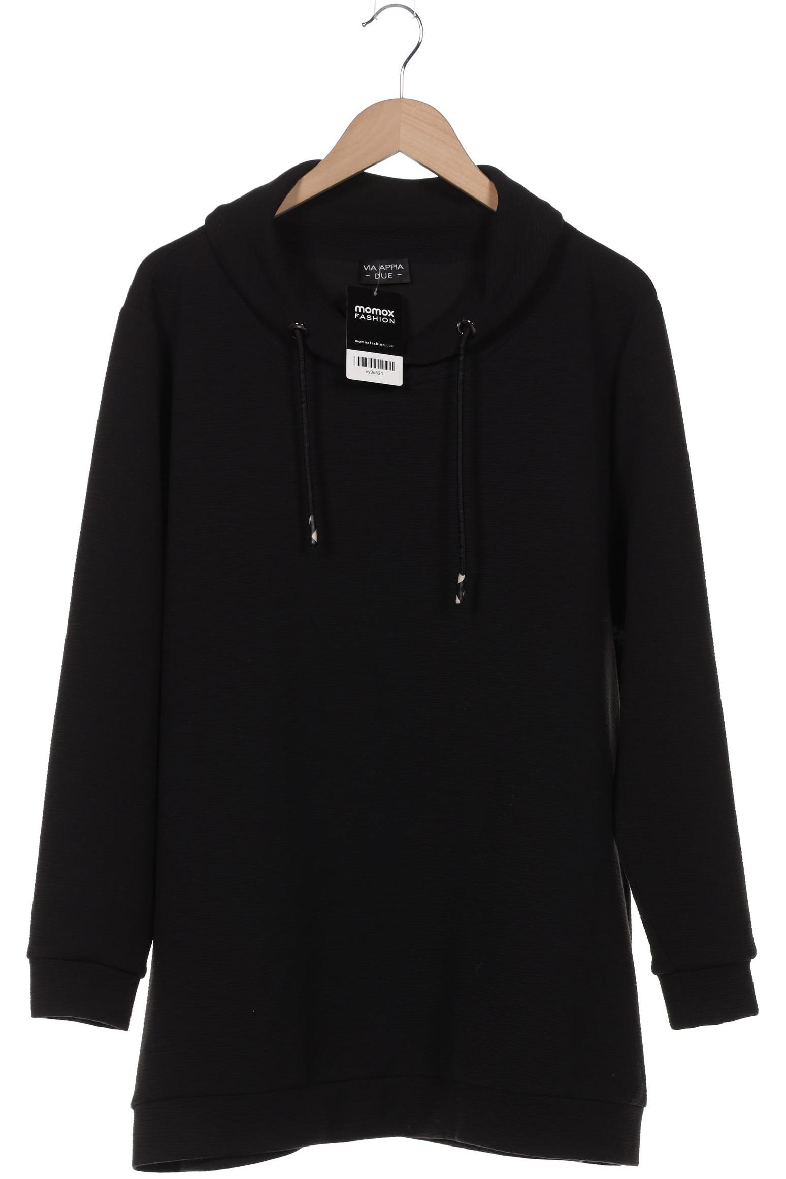 

VIA Appia DUE Damen Sweatshirt, schwarz, Gr. 50