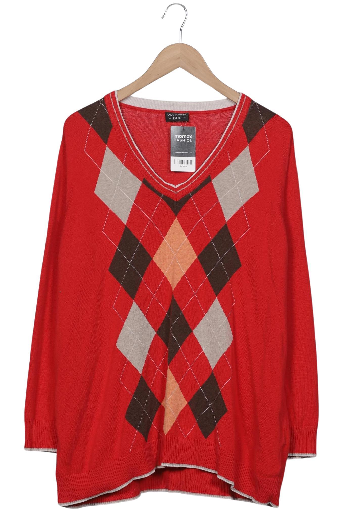 

VIA Appia DUE Damen Pullover, rot, Gr. 50