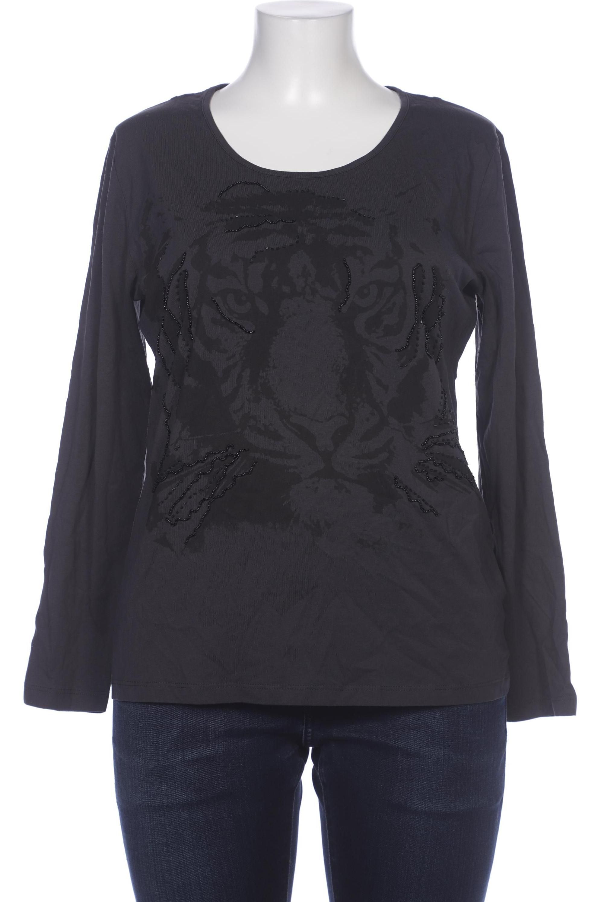 

VIA Appia DUE Damen Langarmshirt, grau, Gr. 44