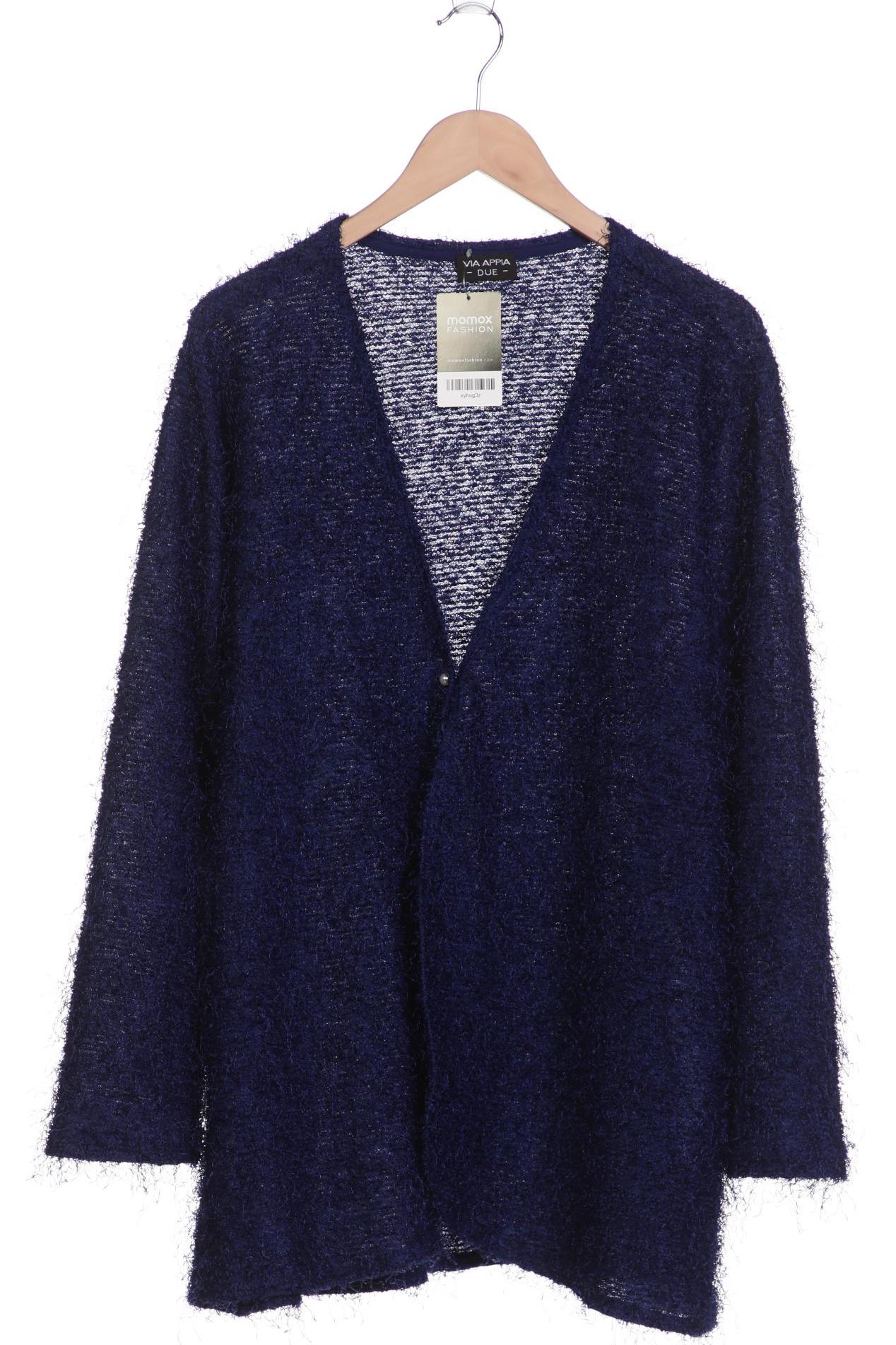 

VIA Appia DUE Damen Strickjacke, blau, Gr. 52