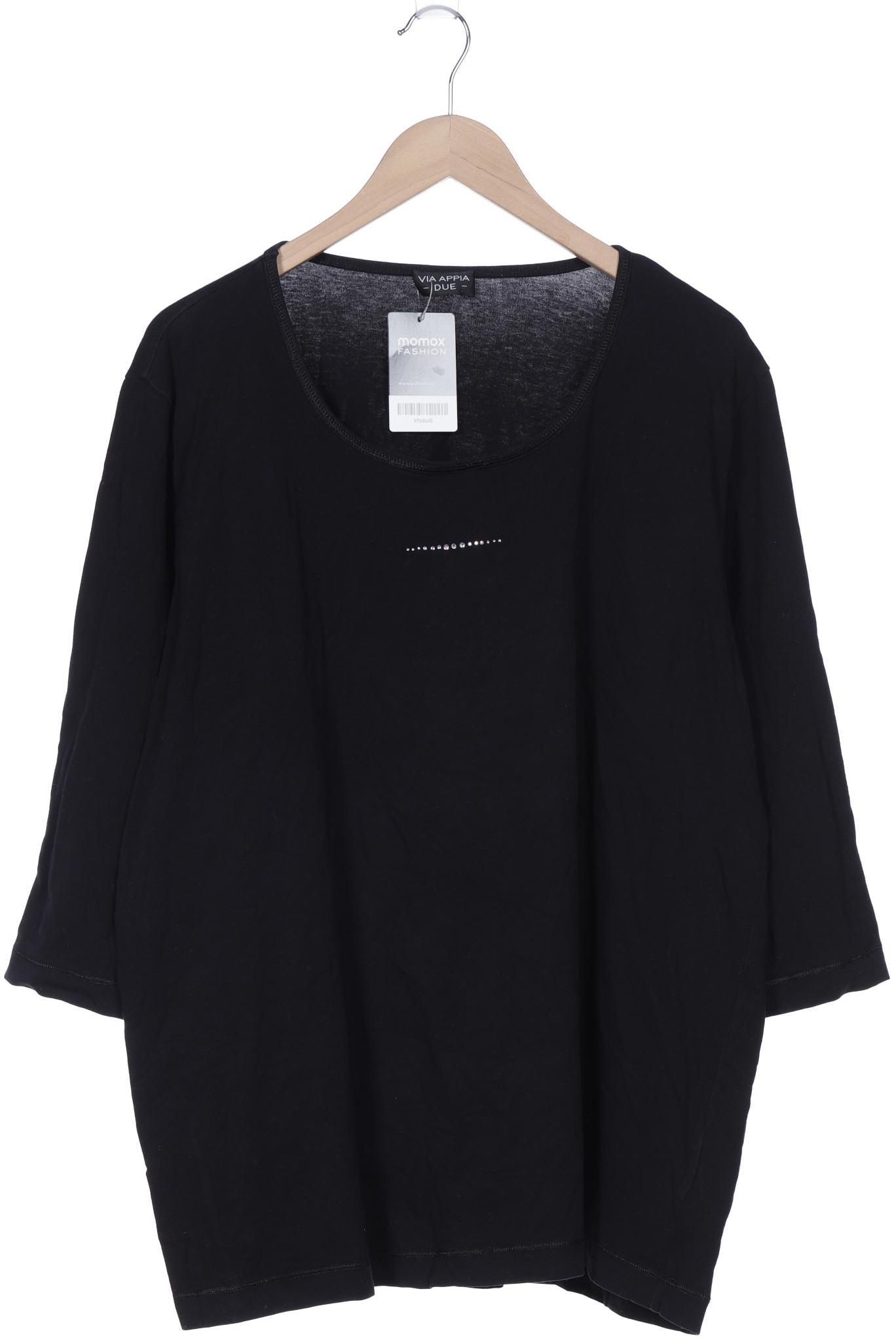 

VIA Appia DUE Damen Langarmshirt, schwarz, Gr. 54