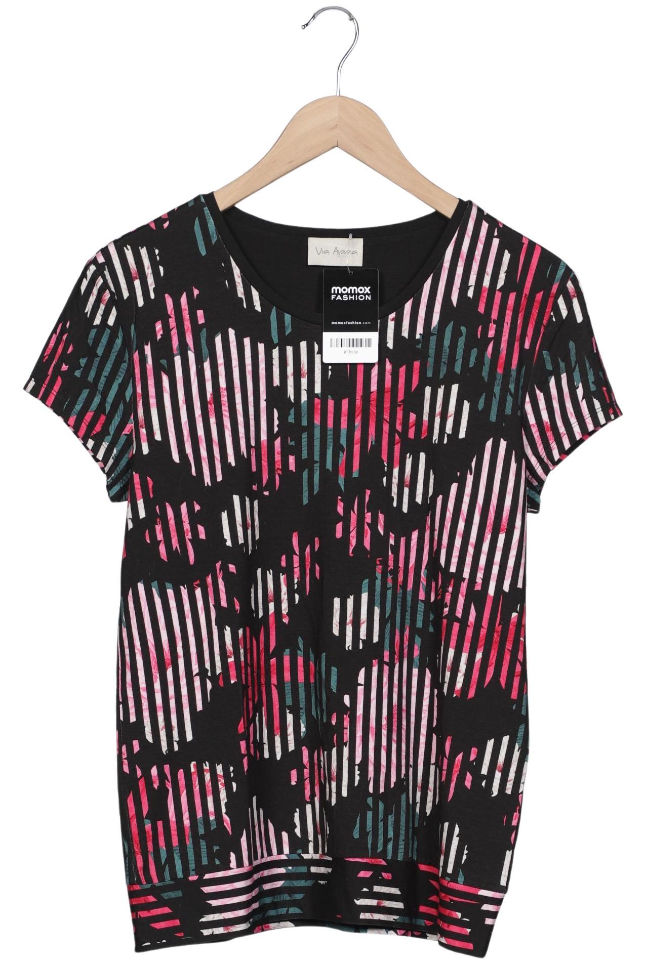 

VIA Appia DUE Damen T-Shirt, schwarz, Gr. 38