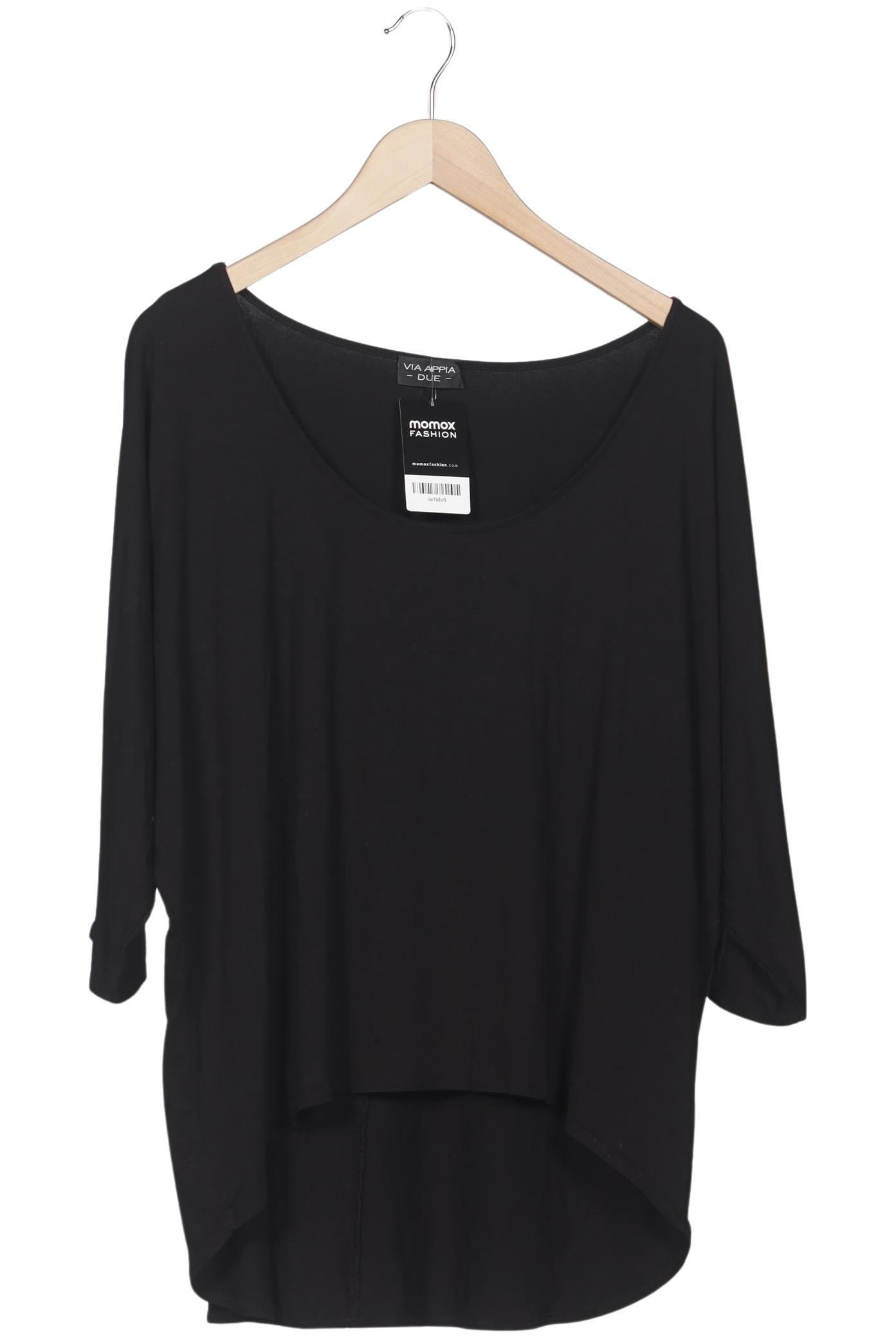 

VIA Appia DUE Damen T-Shirt, schwarz, Gr. 48