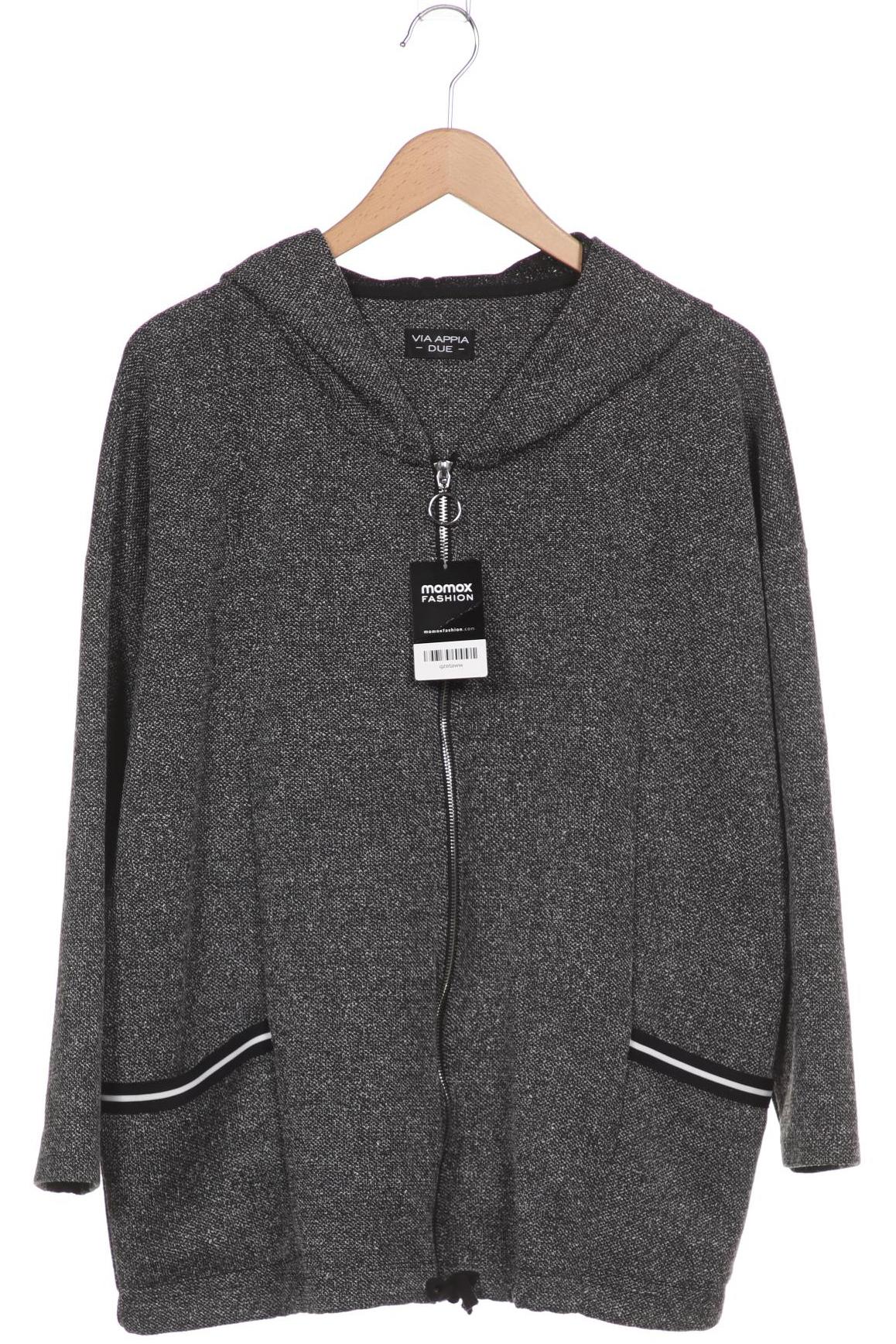 

VIA Appia DUE Damen Kapuzenpullover, grau, Gr. 48