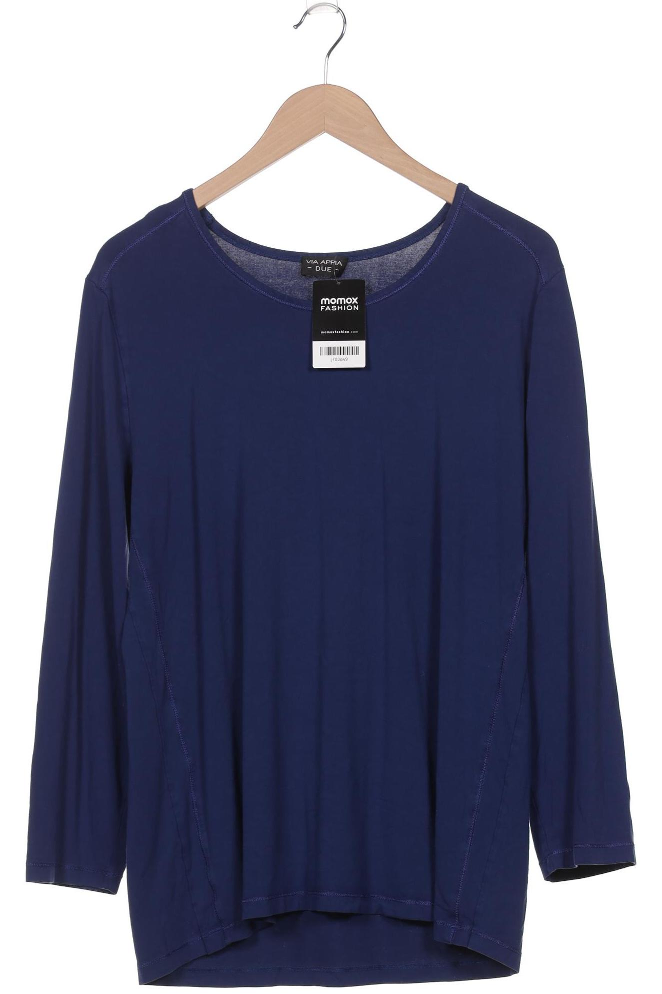 

VIA Appia DUE Damen Langarmshirt, marineblau, Gr. 46