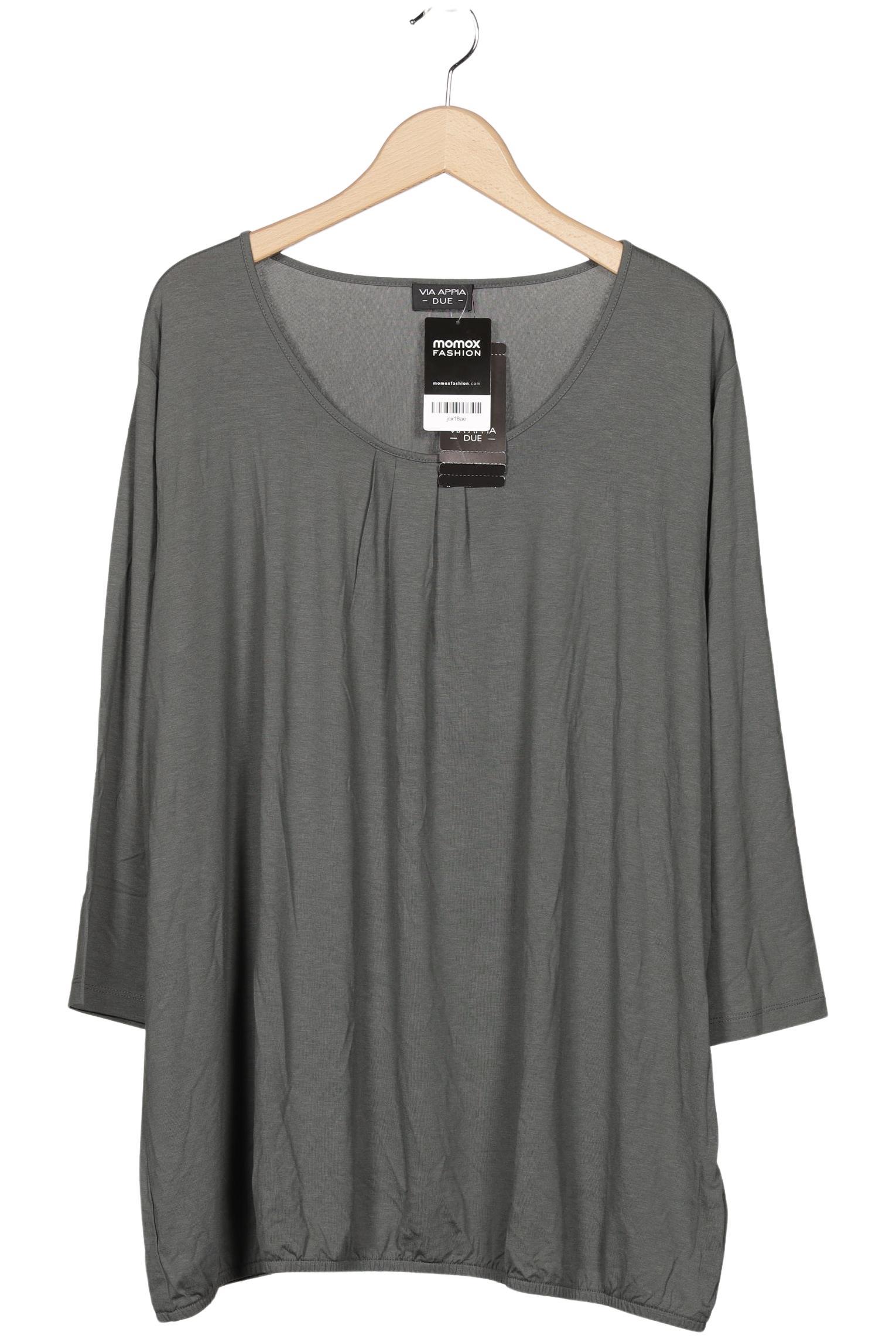 

VIA Appia DUE Damen Langarmshirt, grau, Gr. 50