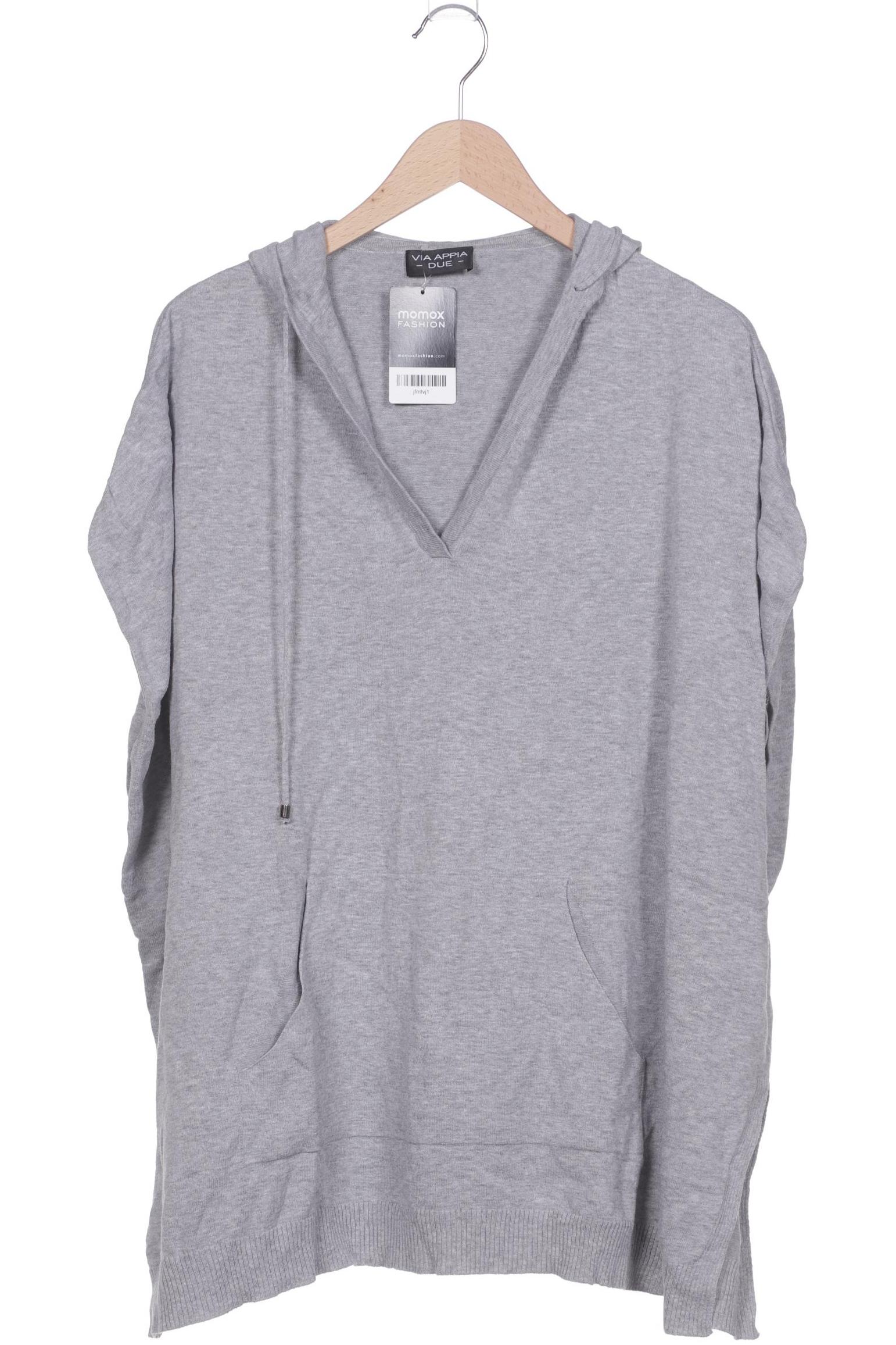 

VIA Appia DUE Damen Kapuzenpullover, grau, Gr. 38