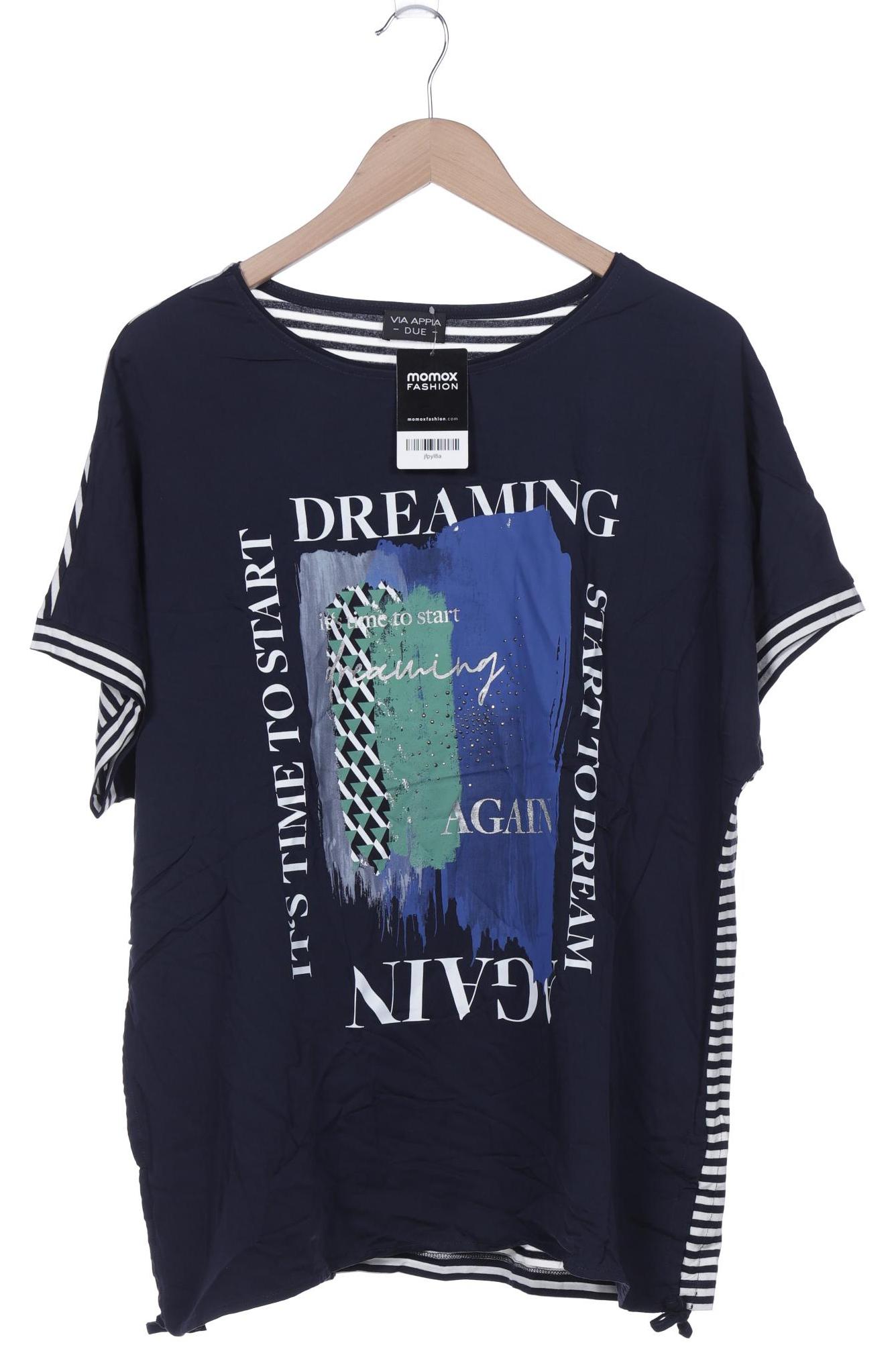 

VIA Appia DUE Damen T-Shirt, marineblau, Gr. 46