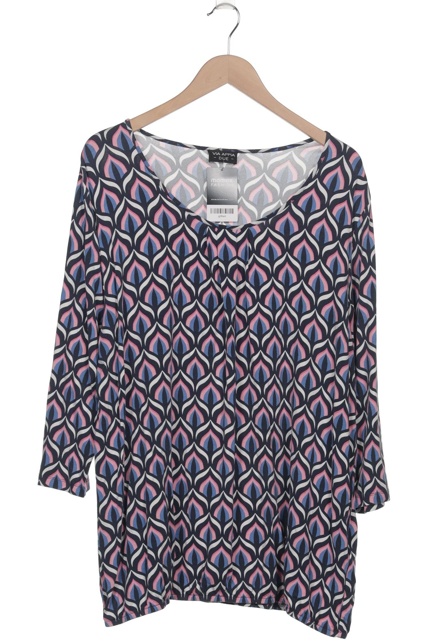 

VIA Appia DUE Damen Langarmshirt, marineblau, Gr. 48