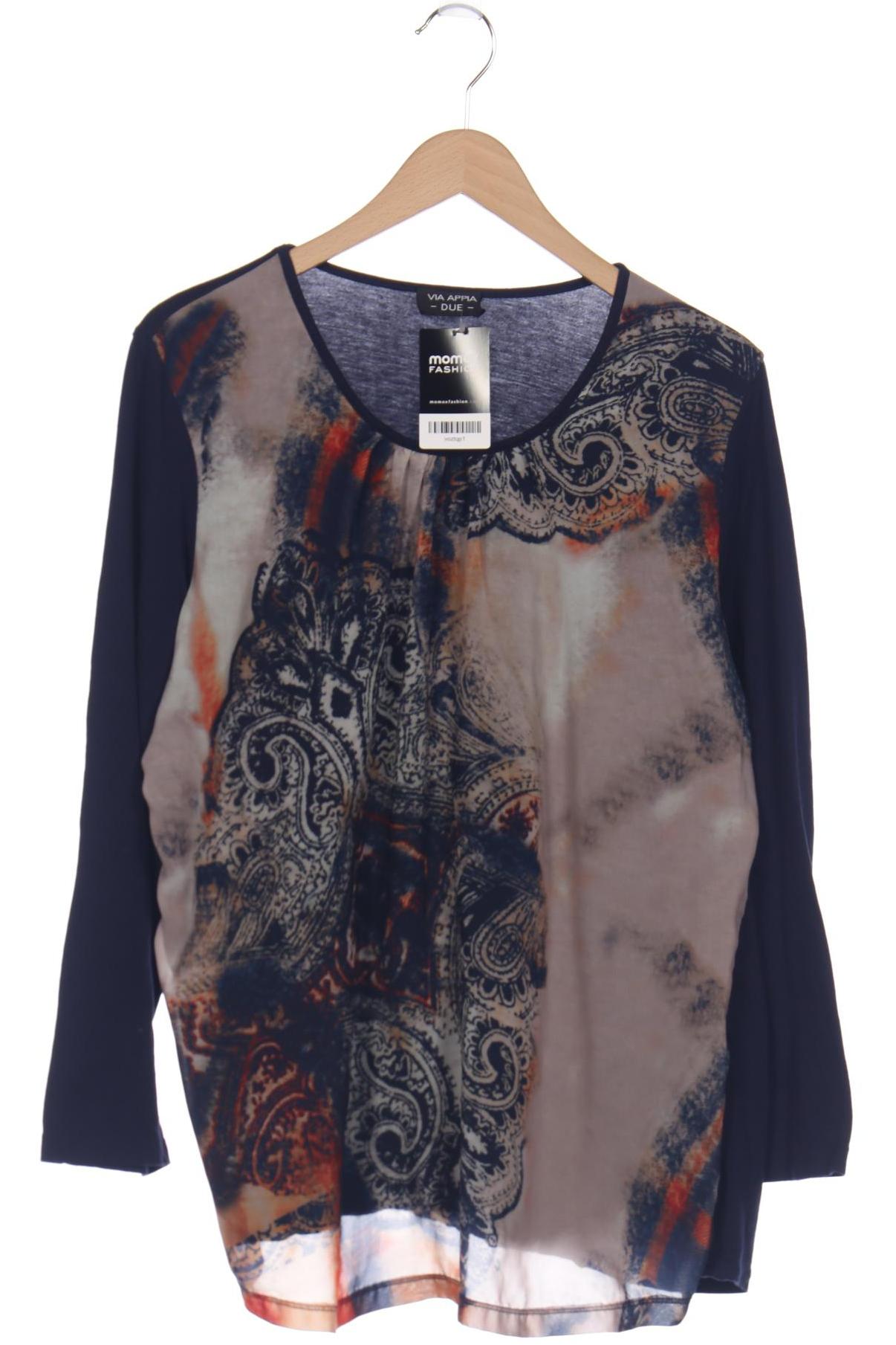 

VIA Appia DUE Damen Langarmshirt, marineblau, Gr. 46