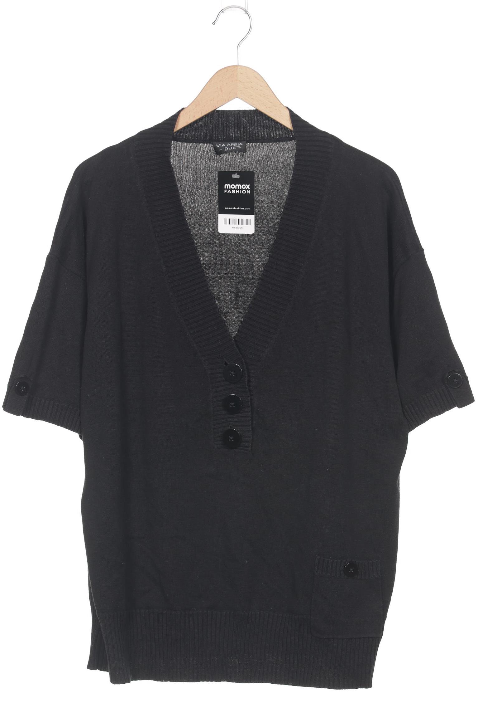 

VIA Appia DUE Damen Pullover, schwarz, Gr. 48