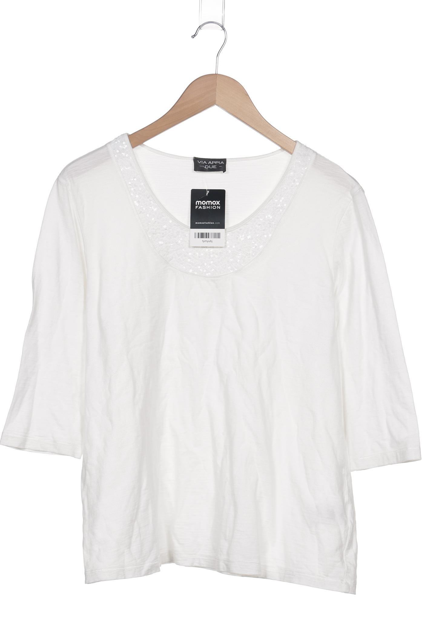 

VIA Appia DUE Damen T-Shirt, weiß, Gr. 44