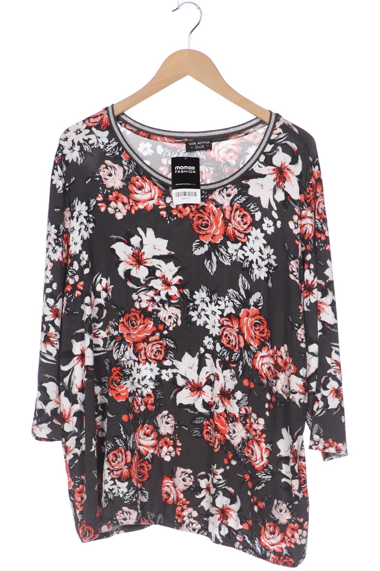 

VIA Appia DUE Damen Langarmshirt, grau, Gr. 48