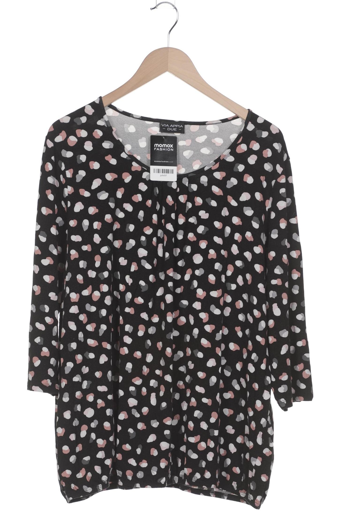 

VIA Appia DUE Damen Langarmshirt, schwarz, Gr. 50