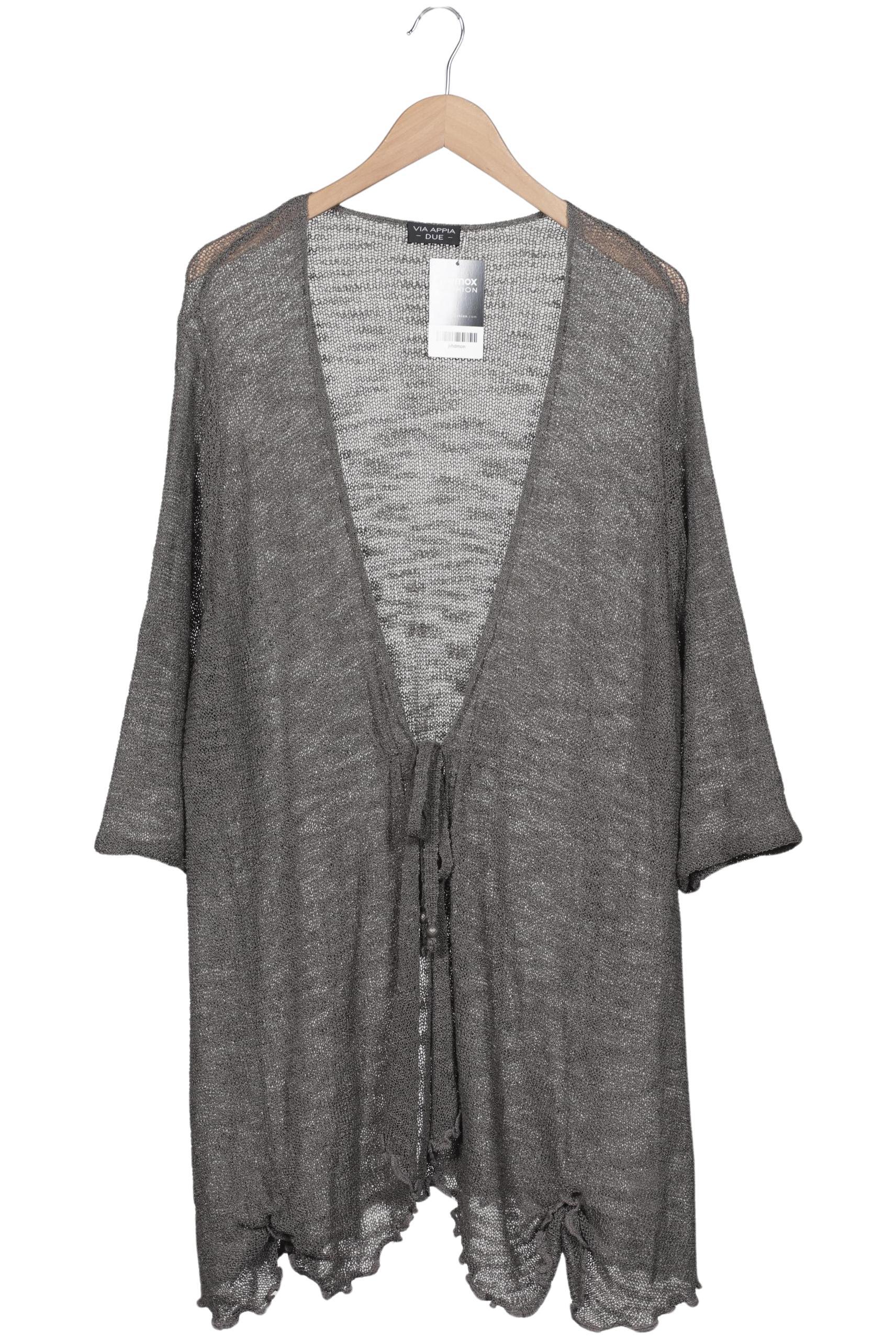 

VIA Appia DUE Damen Strickjacke, grau, Gr. 48