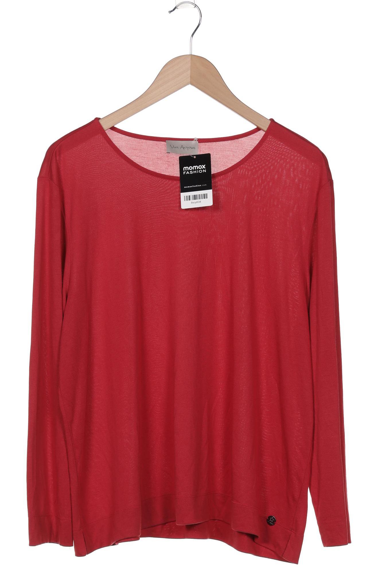 

VIA Appia DUE Damen Langarmshirt, rot, Gr. 48