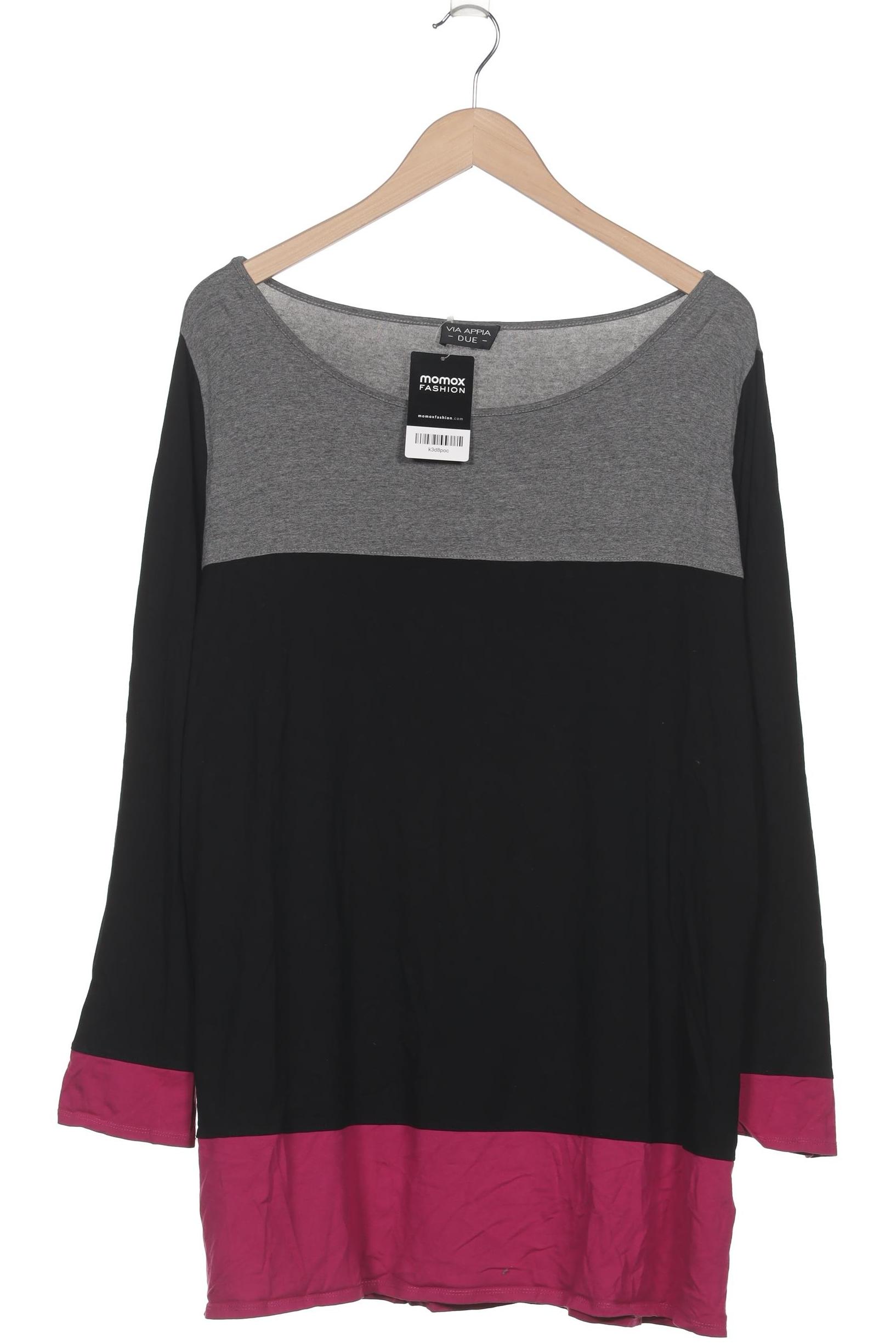 

VIA Appia DUE Damen Langarmshirt, mehrfarbig, Gr. 50