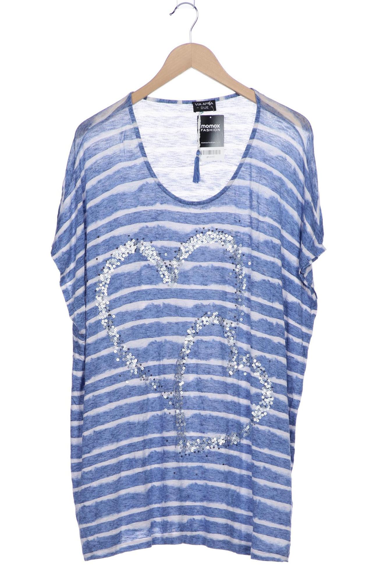

VIA Appia DUE Damen T-Shirt, blau, Gr. 50