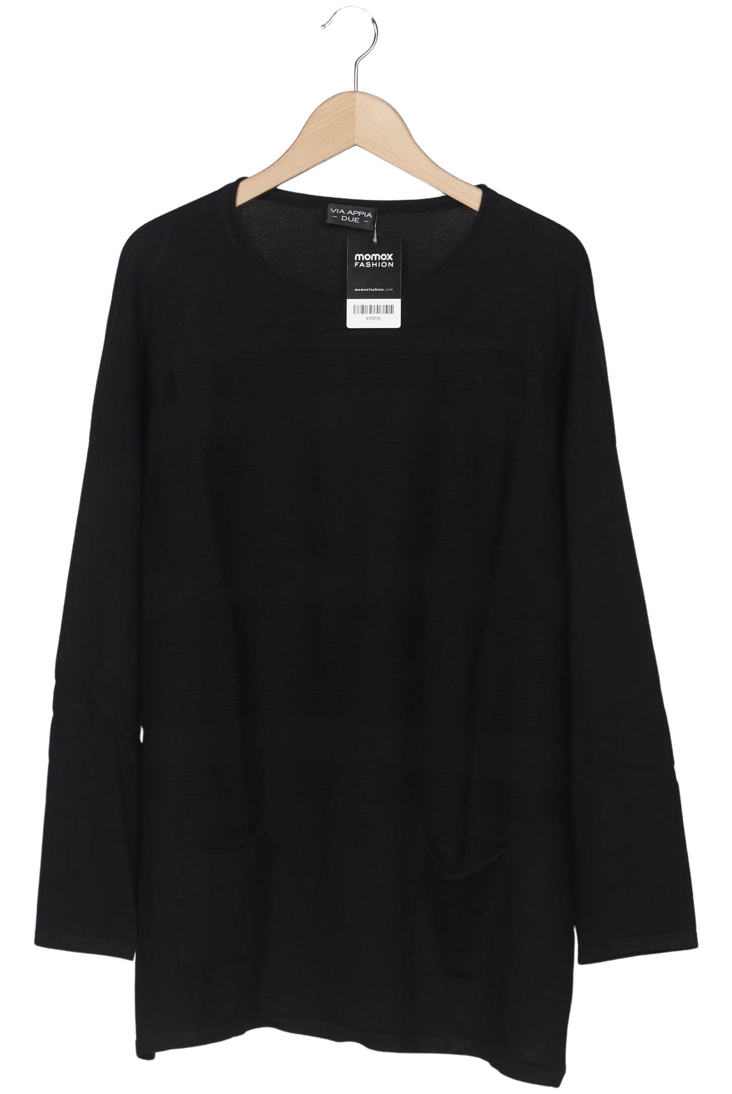 

VIA Appia DUE Damen Pullover, schwarz, Gr. 46