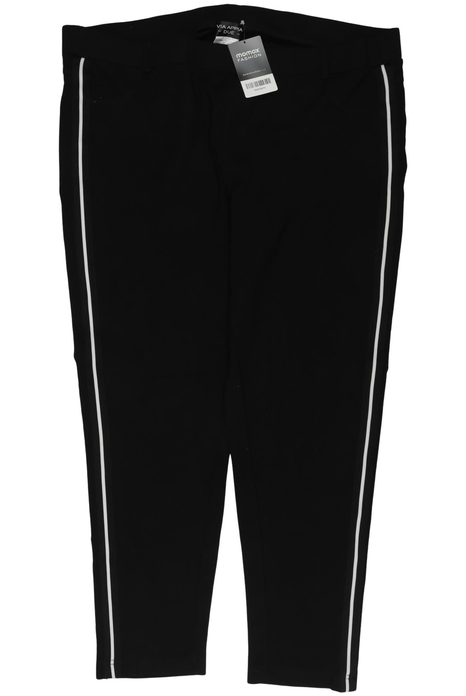 

VIA Appia DUE Damen Stoffhose, schwarz, Gr. 50