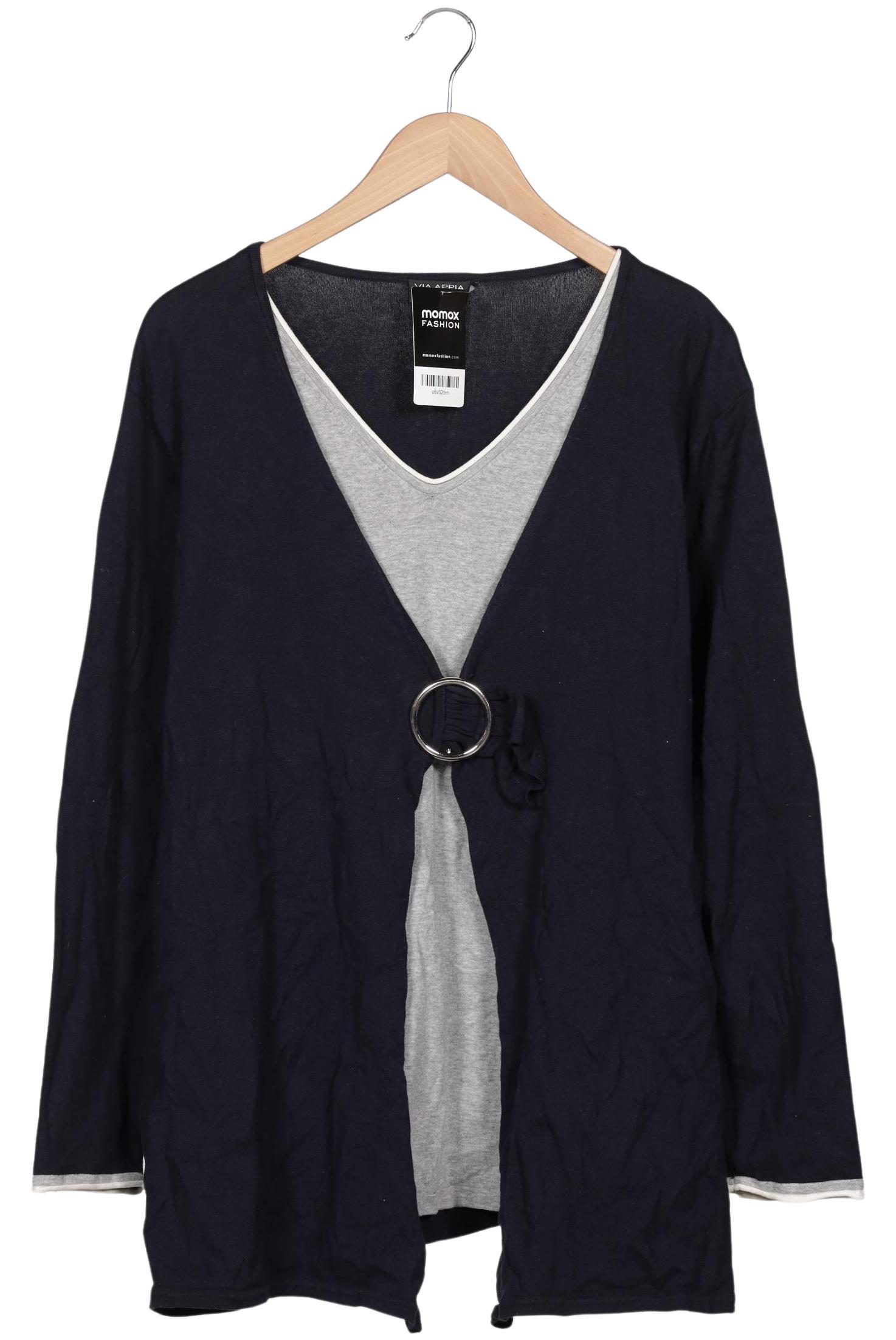 

VIA Appia DUE Damen Strickjacke, marineblau, Gr. 52