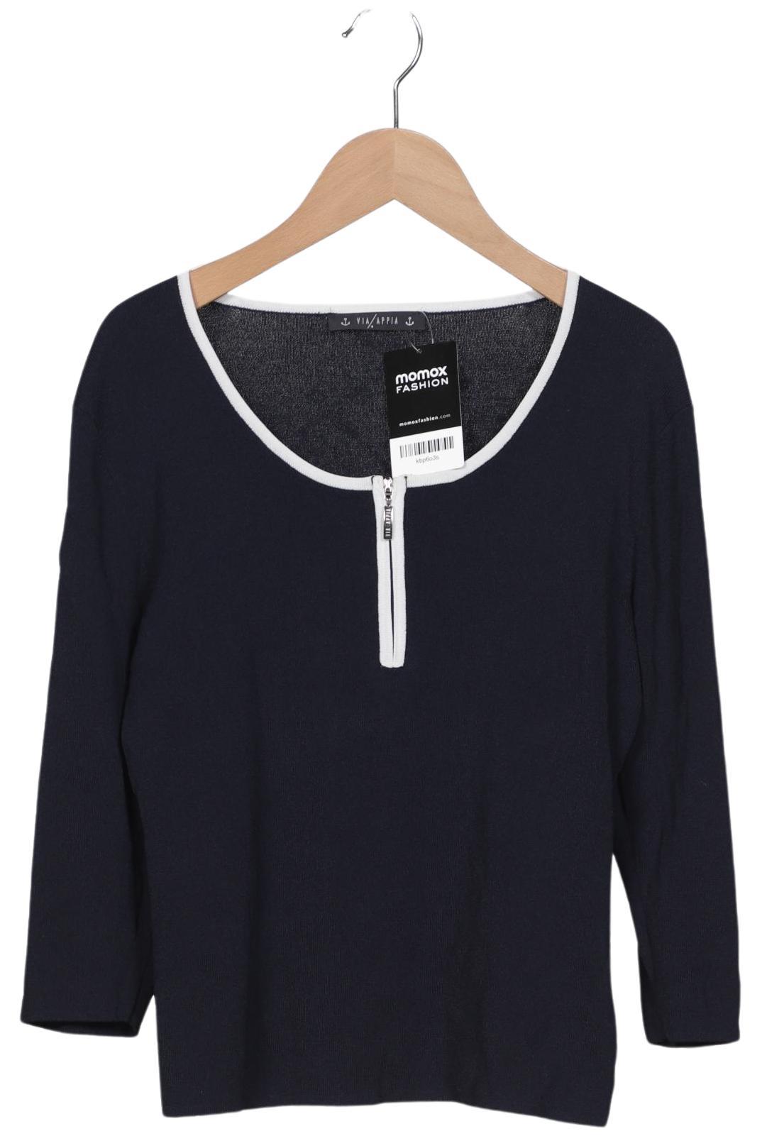 

VIA Appia DUE Damen Pullover, marineblau, Gr. 36