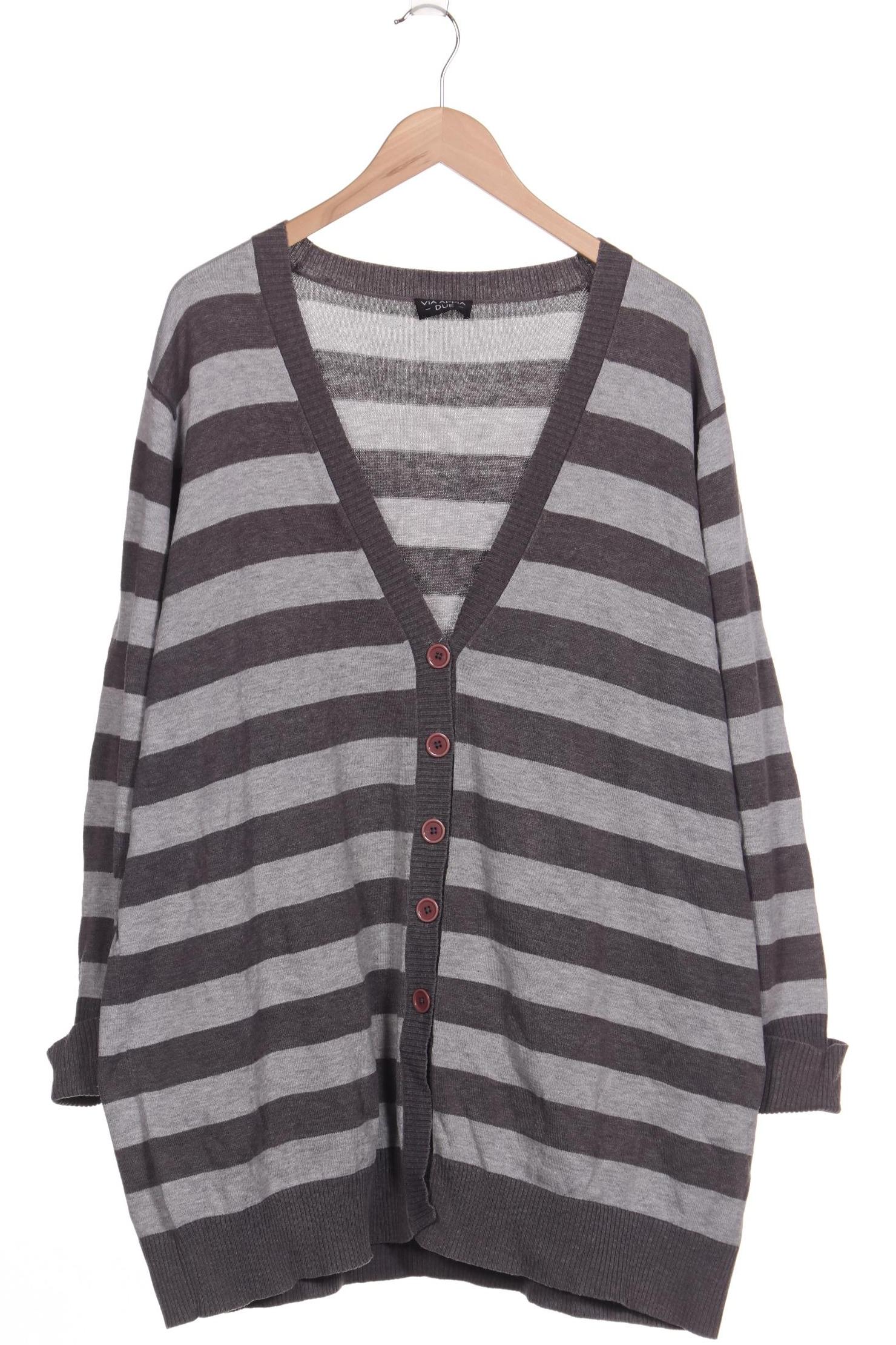 

VIA Appia DUE Damen Strickjacke, grau, Gr. 52